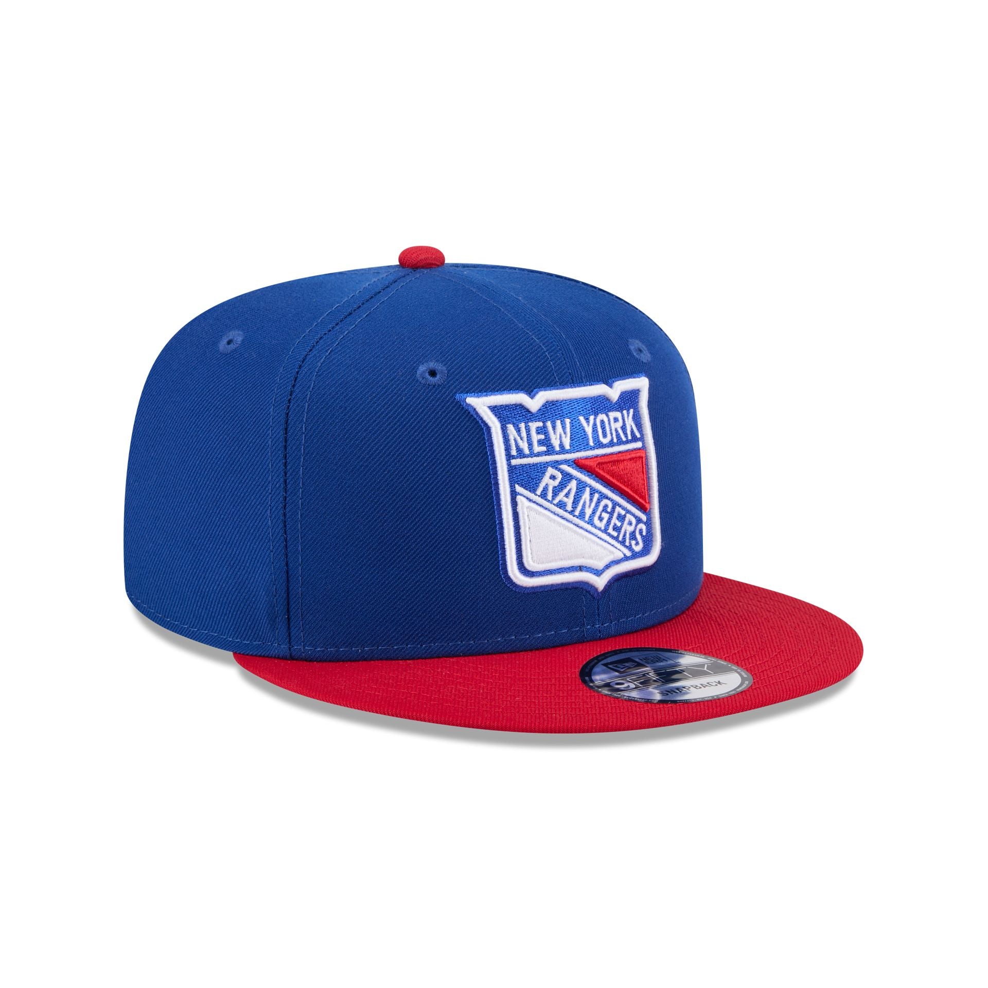 New York Rangers Red Visor 9FIFTY Snapback Hat - Image 3