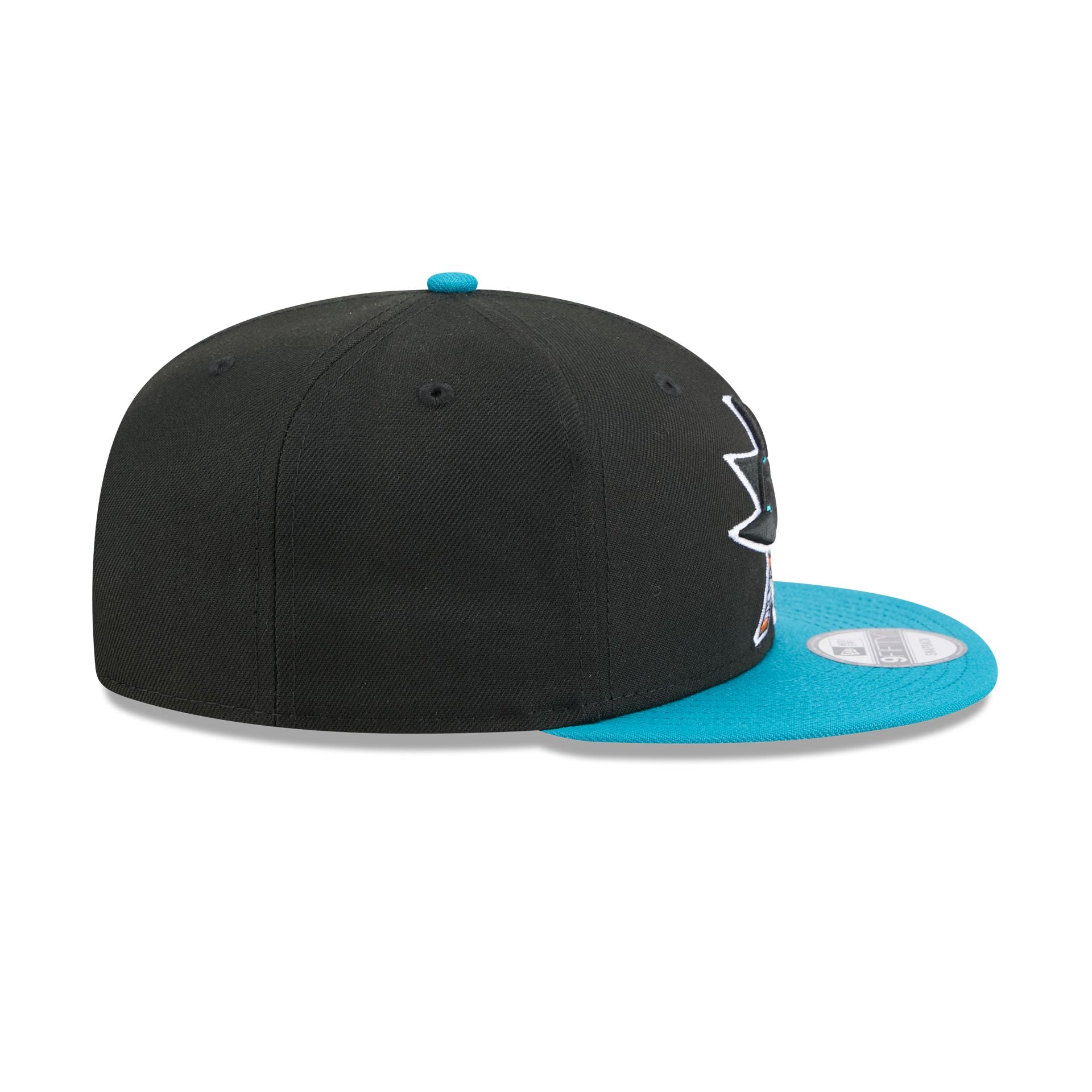 San Jose Sharks Blue Visor 9FIFTY Snapback Hat - Image 5