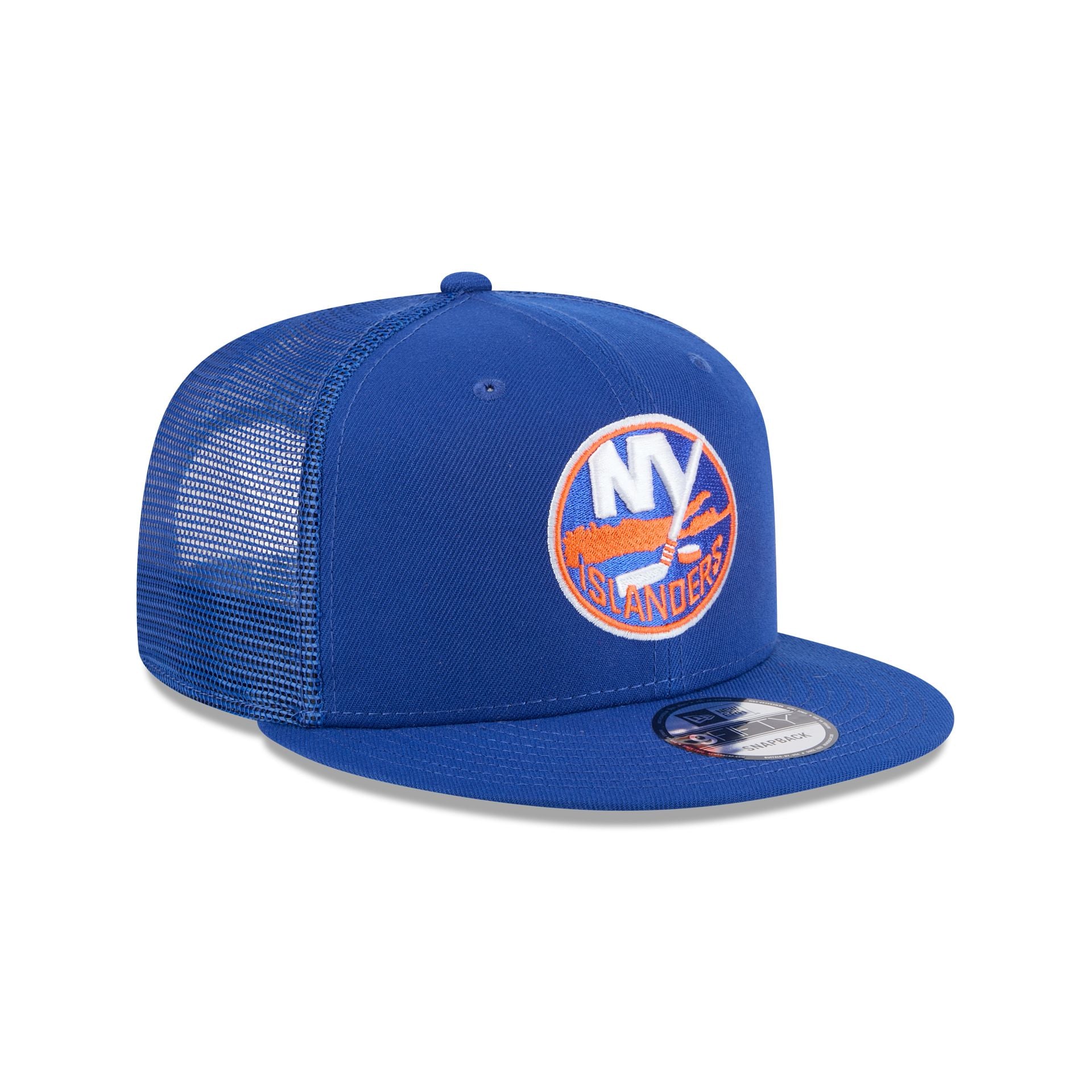 New York Islanders Team Tag 9FIFTY Trucker Hat - Image 3