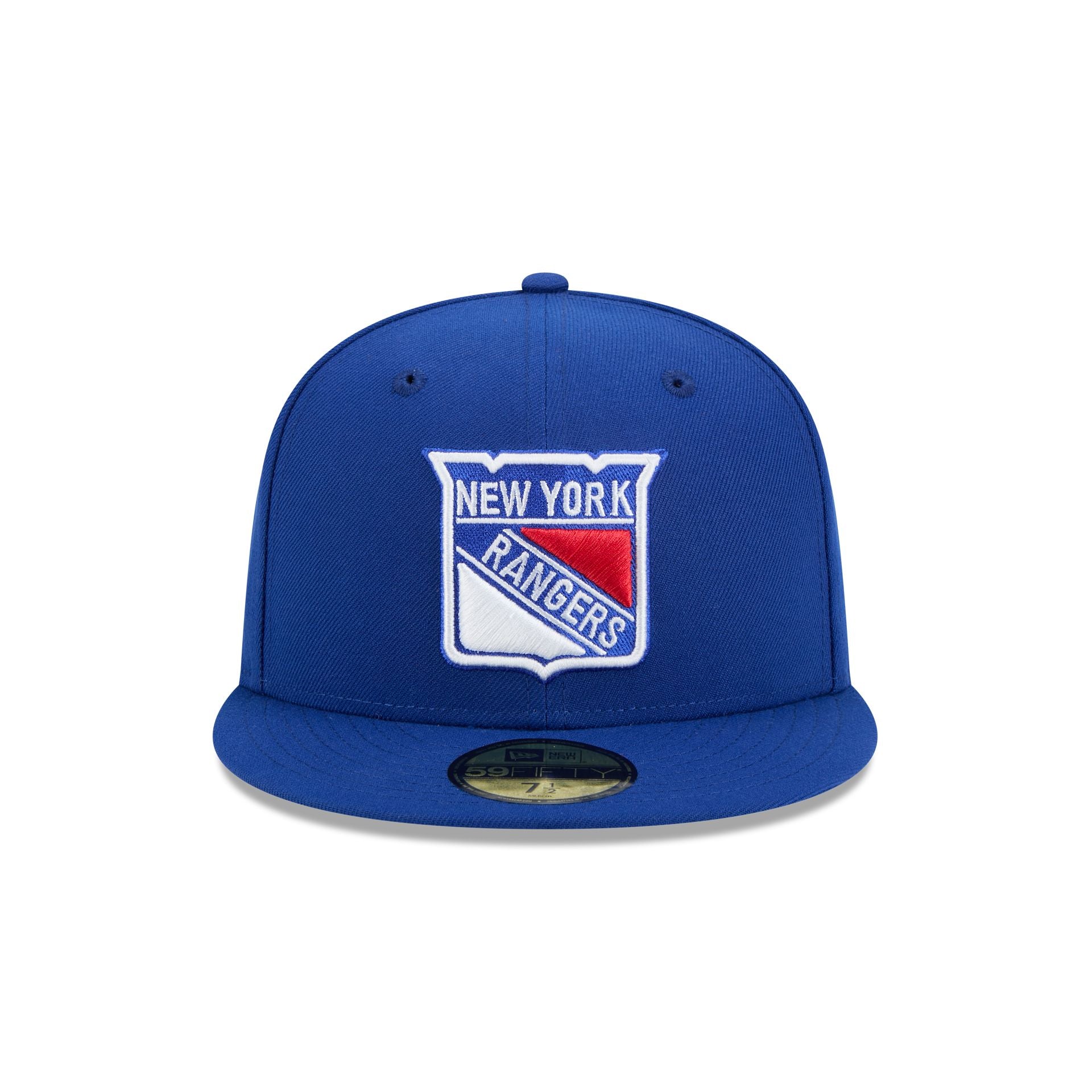 New York Rangers Rear Wordmark 59FIFTY Fitted Hat - Image 2