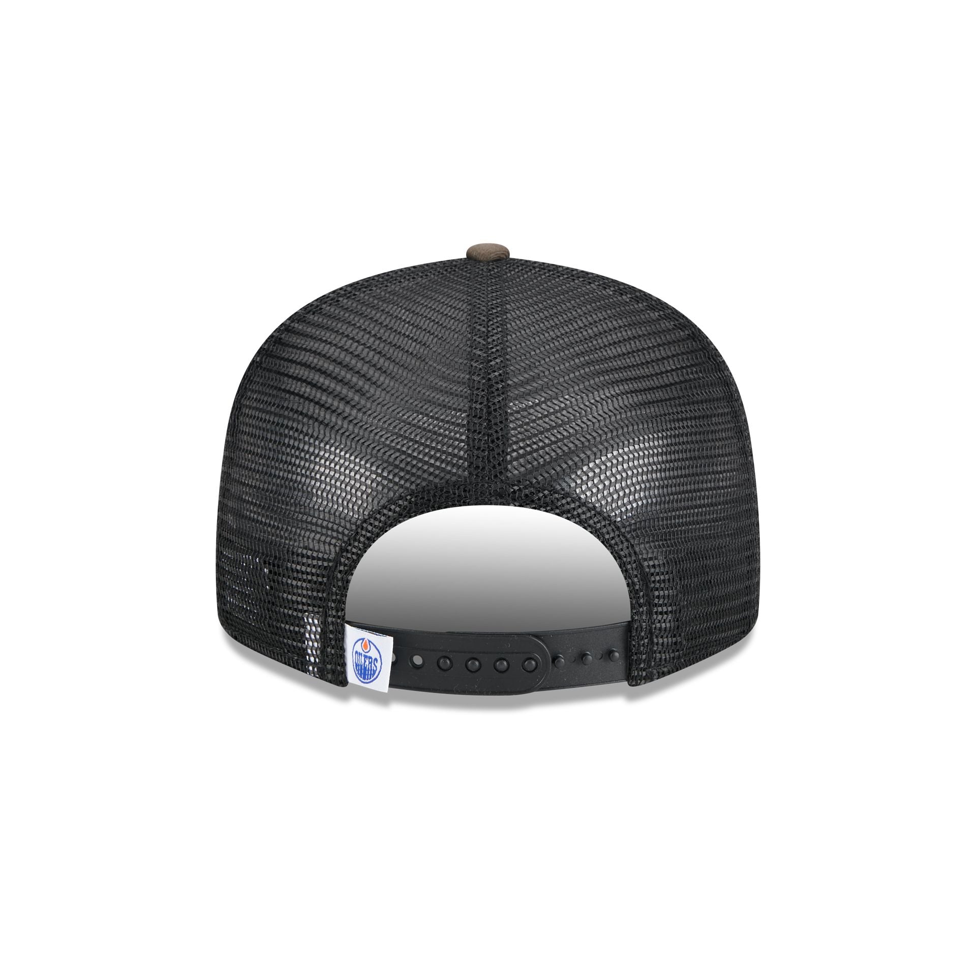 Edmonton Oilers Camo 9FIFTY Trucker Hat - Image 6