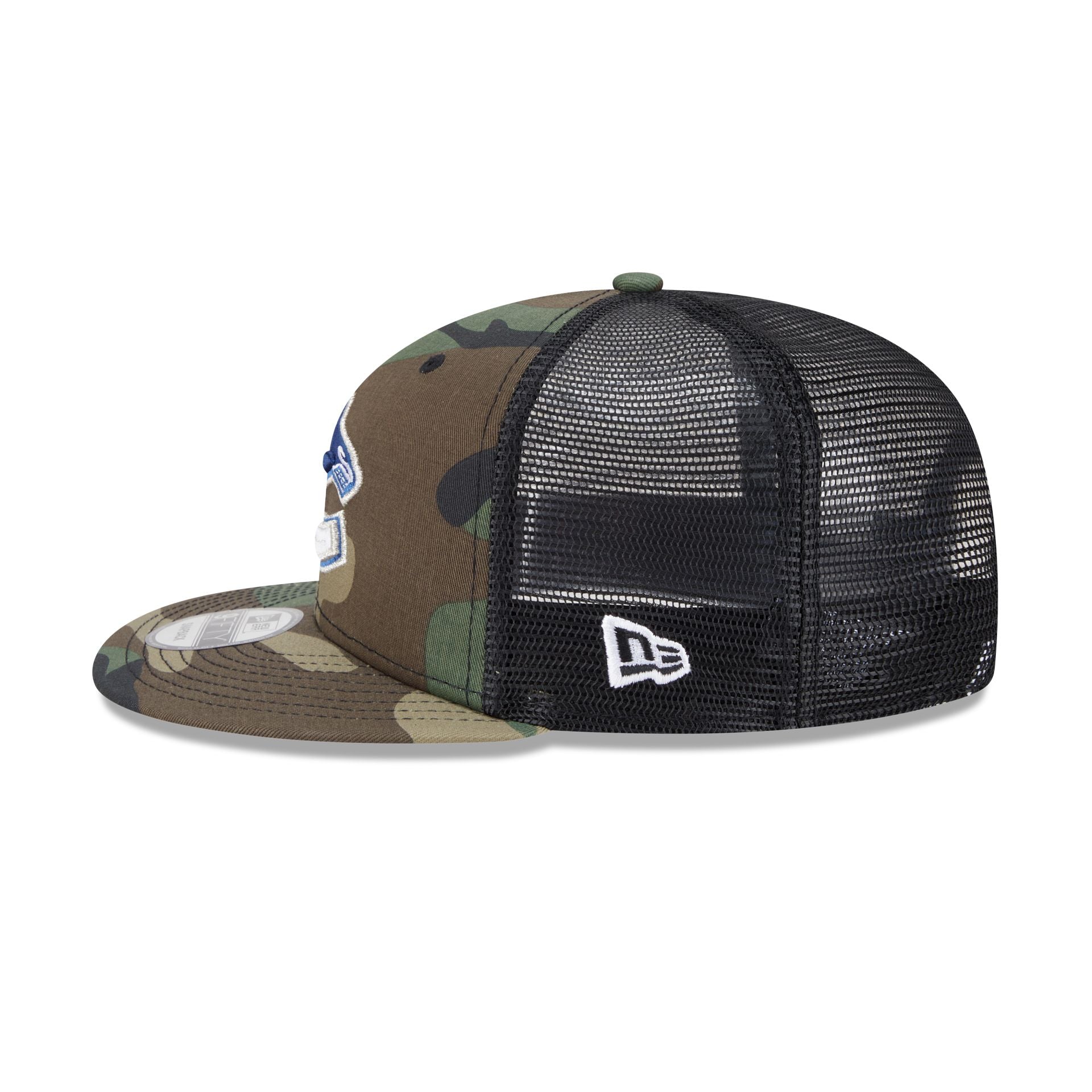 Vancouver Canucks Camo 9FIFTY Trucker Hat - Image 4