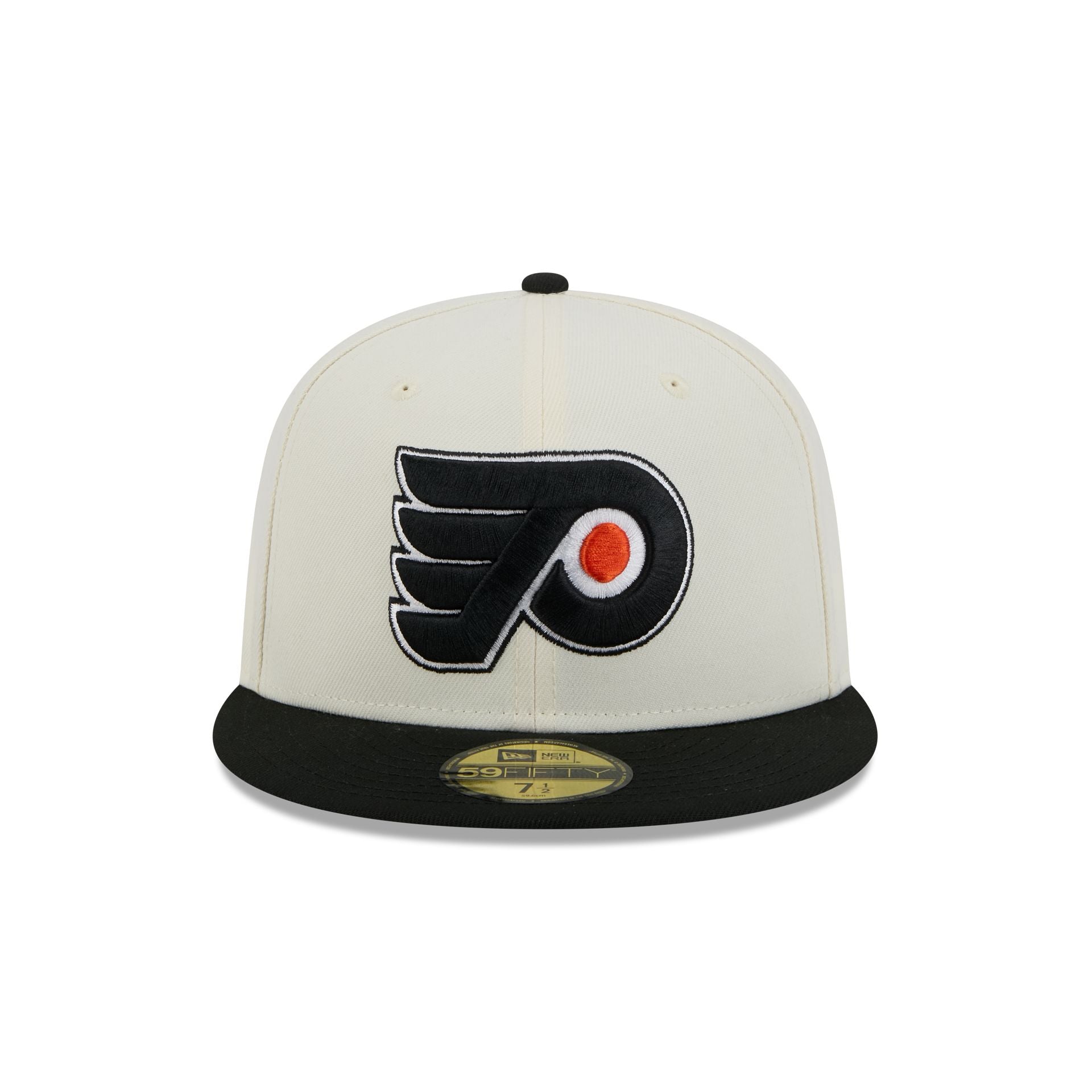 Philadelphia Flyers Chrome White 59FIFTY Fitted Hat - Image 2