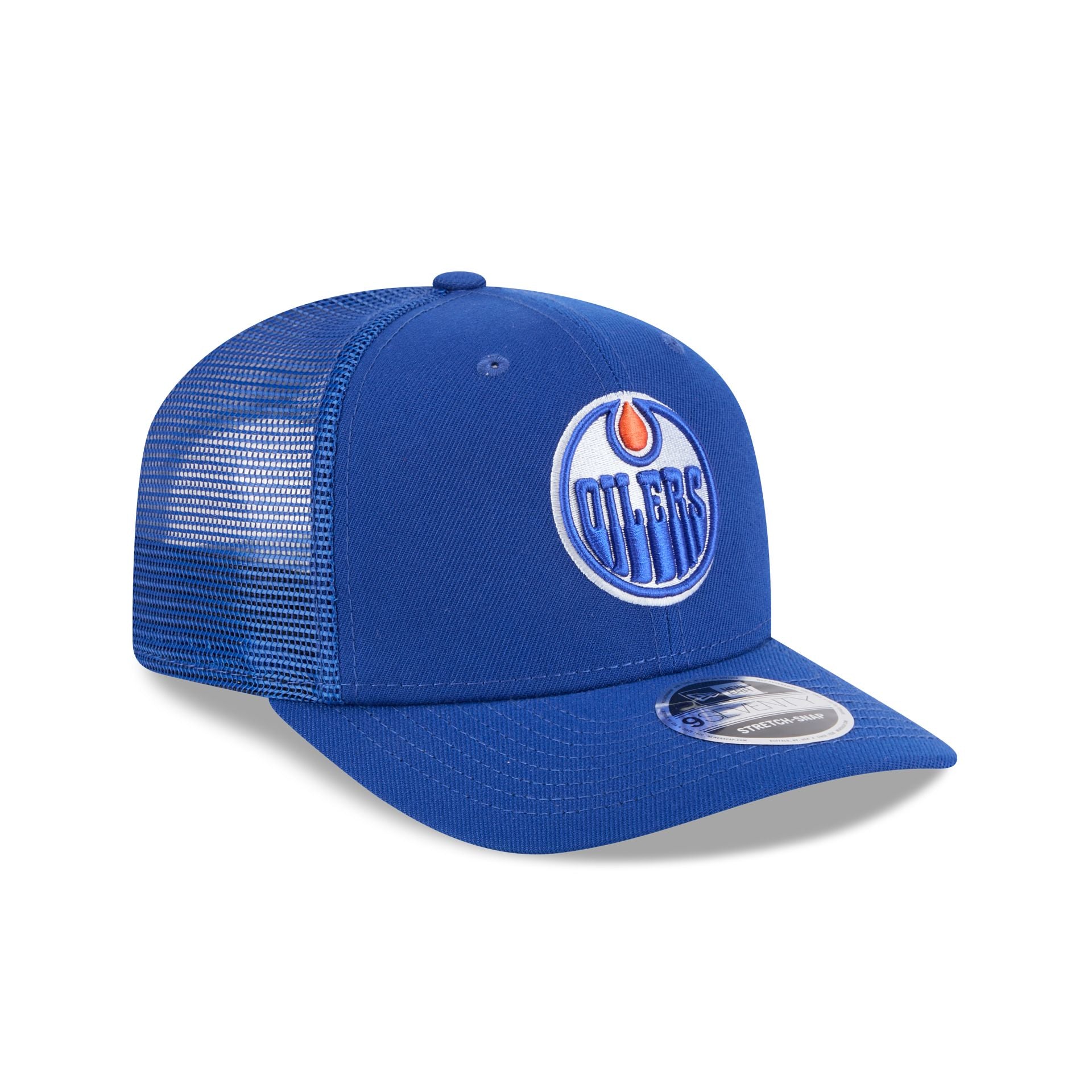 Edmonton Oilers Simple 9SEVENTY Trucker Hat - Image 3