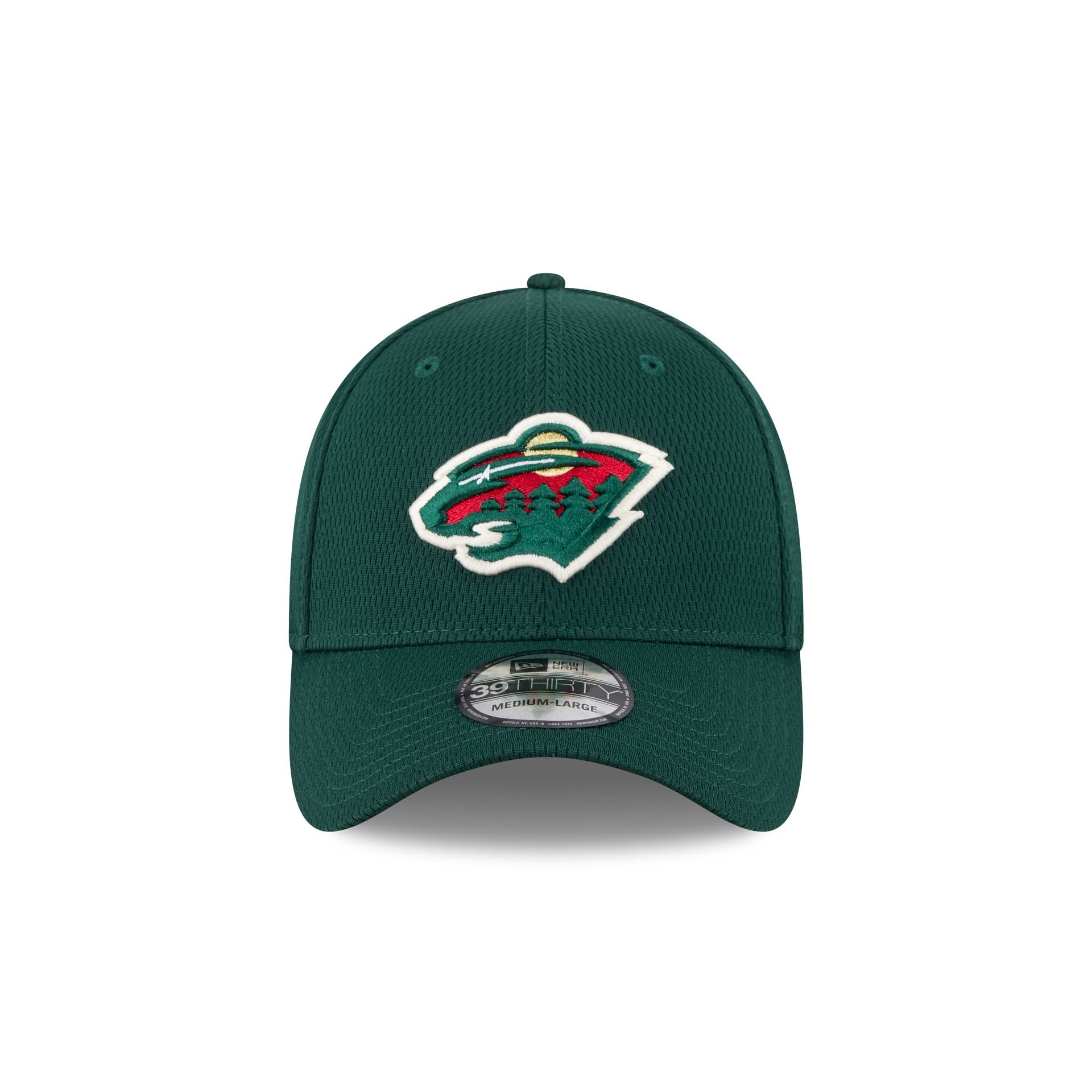 Minnesota Wild Green 39THIRTY Stretch Fit Hat - Image 2