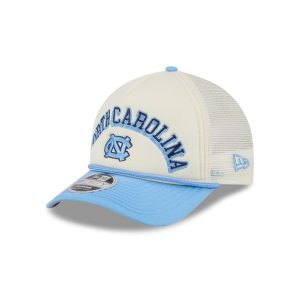 North Carolina Tar Heels Chrome Arch 9FORTY M-Crown A-Frame Trucker Hat