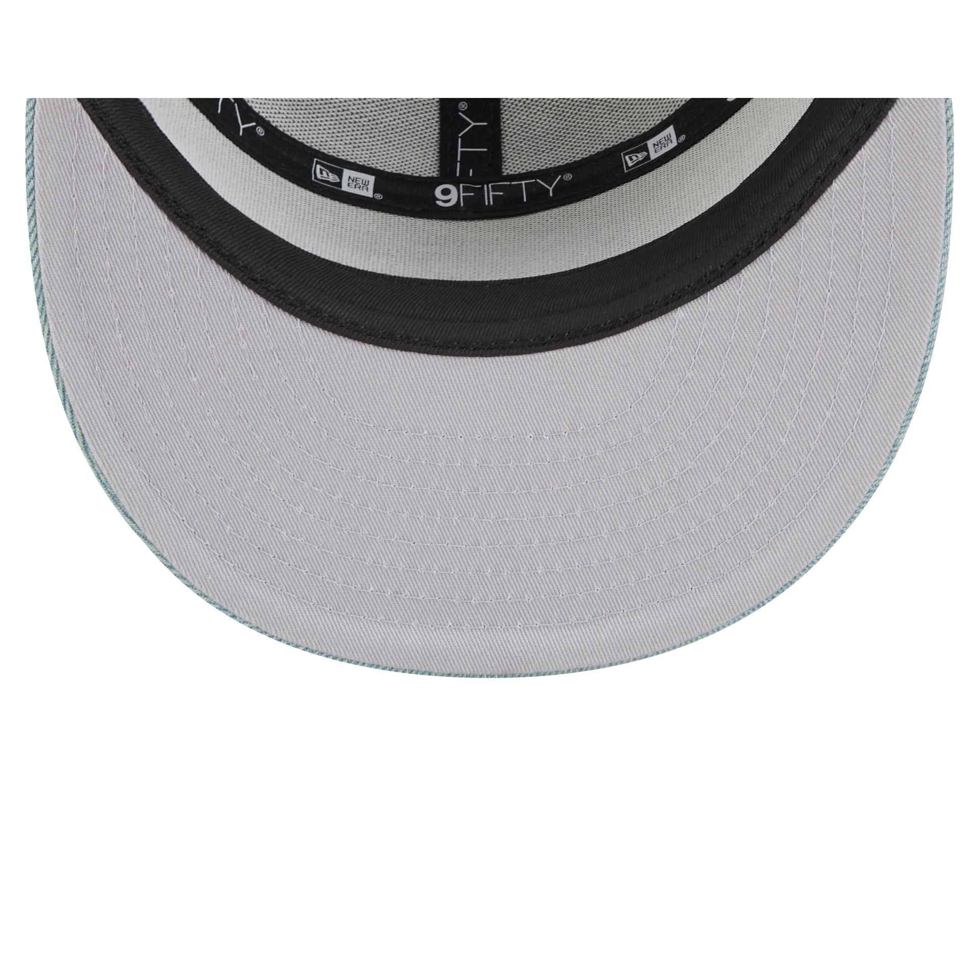 Connecticut Huskies Denim Split Panel 9FIFTY Trucker Hat - Image 7