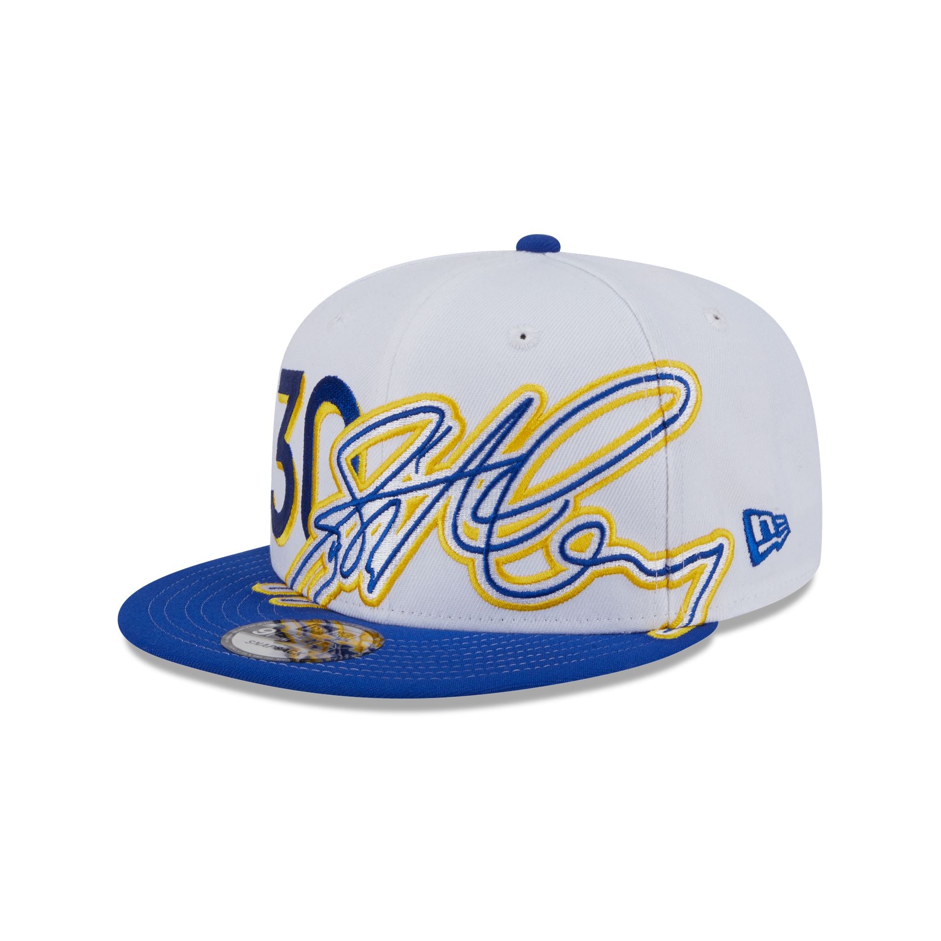 Golden State Warriors Stephen Curry Signature 9FIFTY Snapback Hat - Image 3
