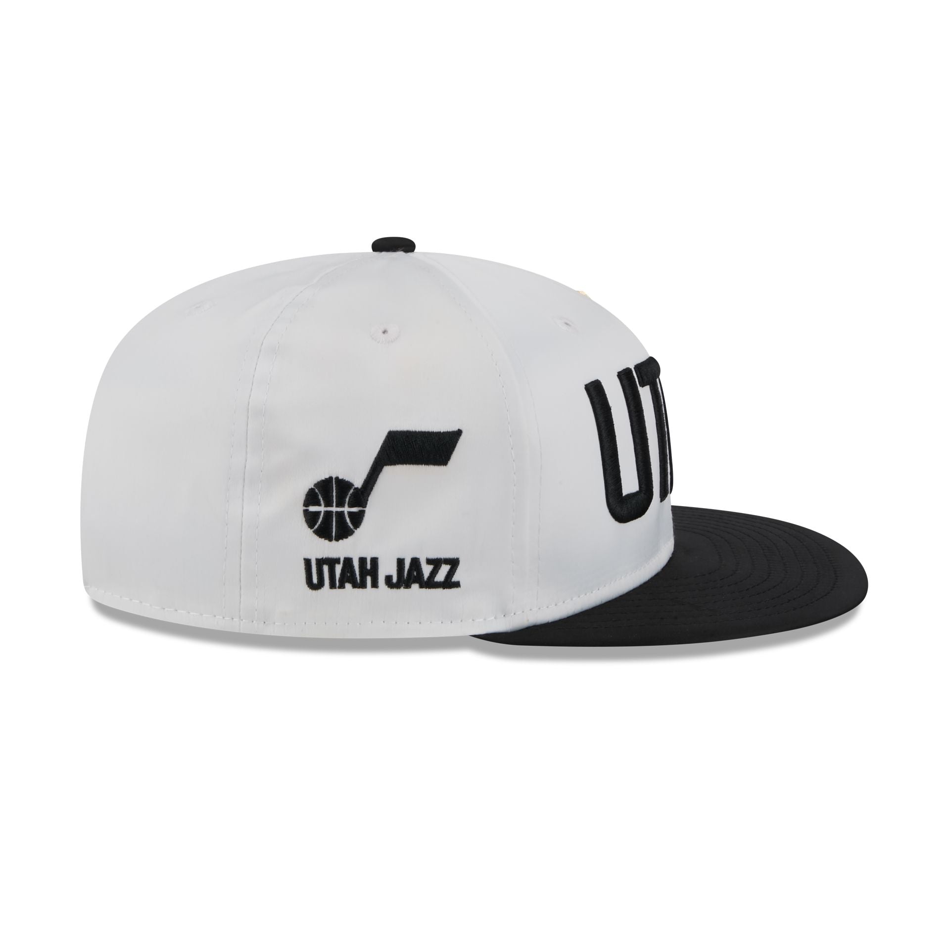 Utah Jazz Satin Pin 9FIFTY Snapback Hat - Image 4