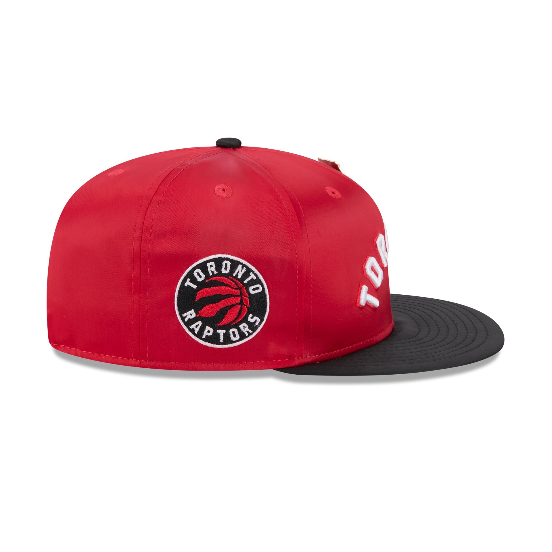 Toronto Raptors Satin Pin 9FIFTY Snapback Hat - Image 4