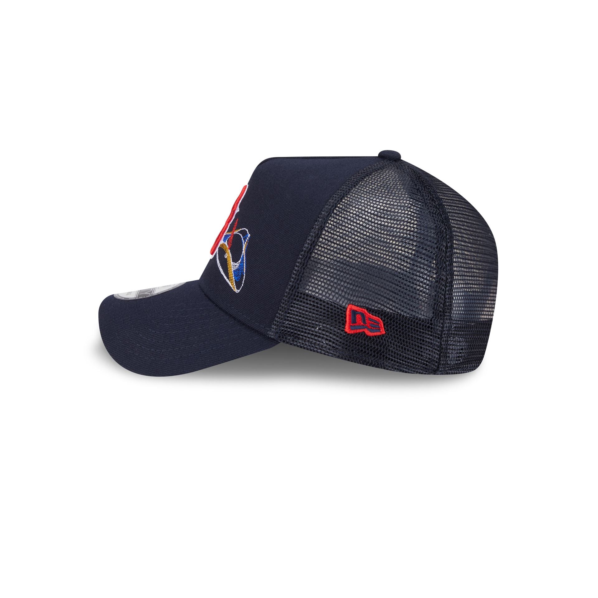 Boston Red Sox State Stitch 9FORTY A-Frame Trucker Hat - Image 4