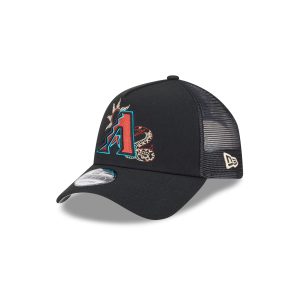 Arizona Diamondbacks State Stitch 9FORTY A-Frame Trucker Hat