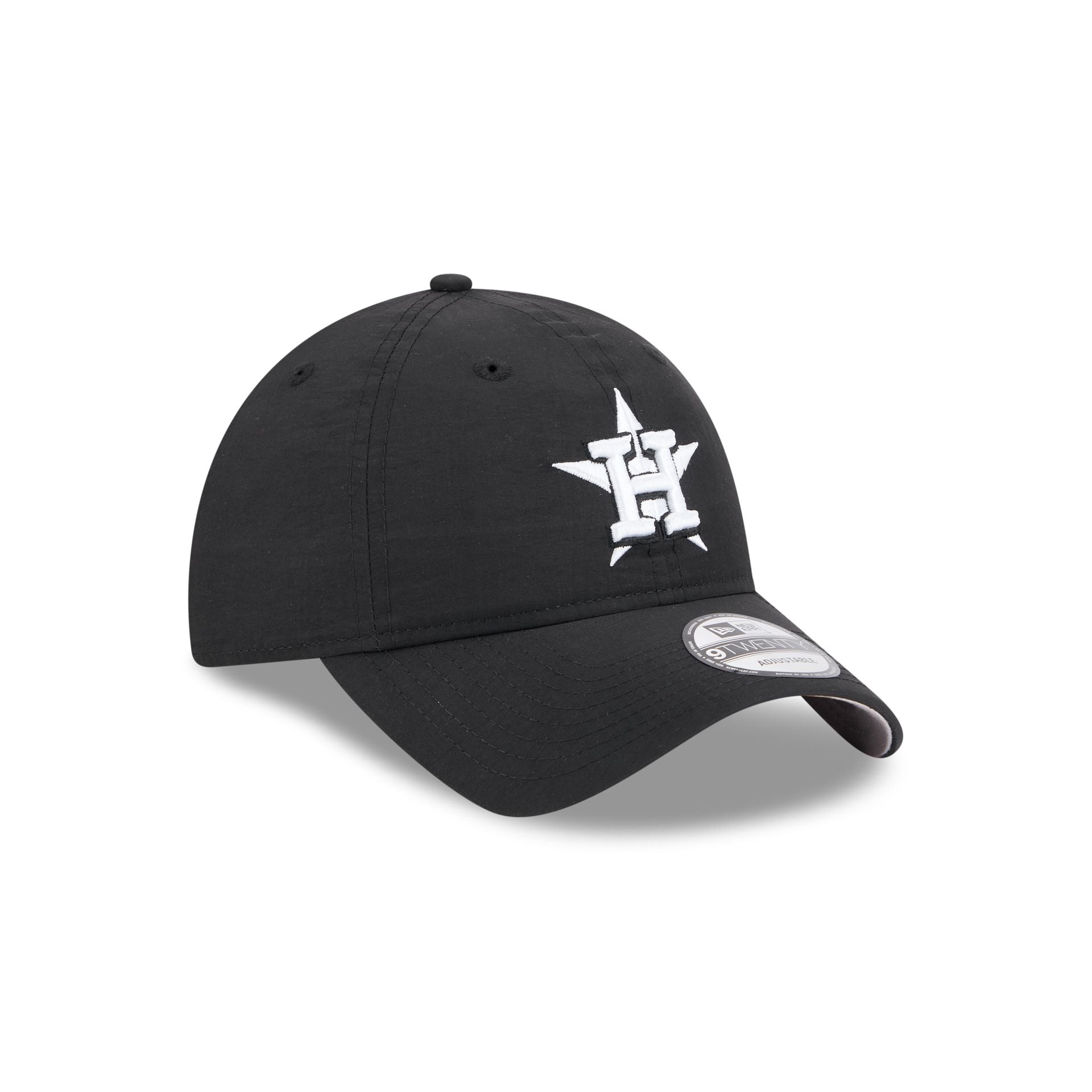 Houston Astros Everyday Nylon Black 9TWENTY Adjustable Hat - Image 3