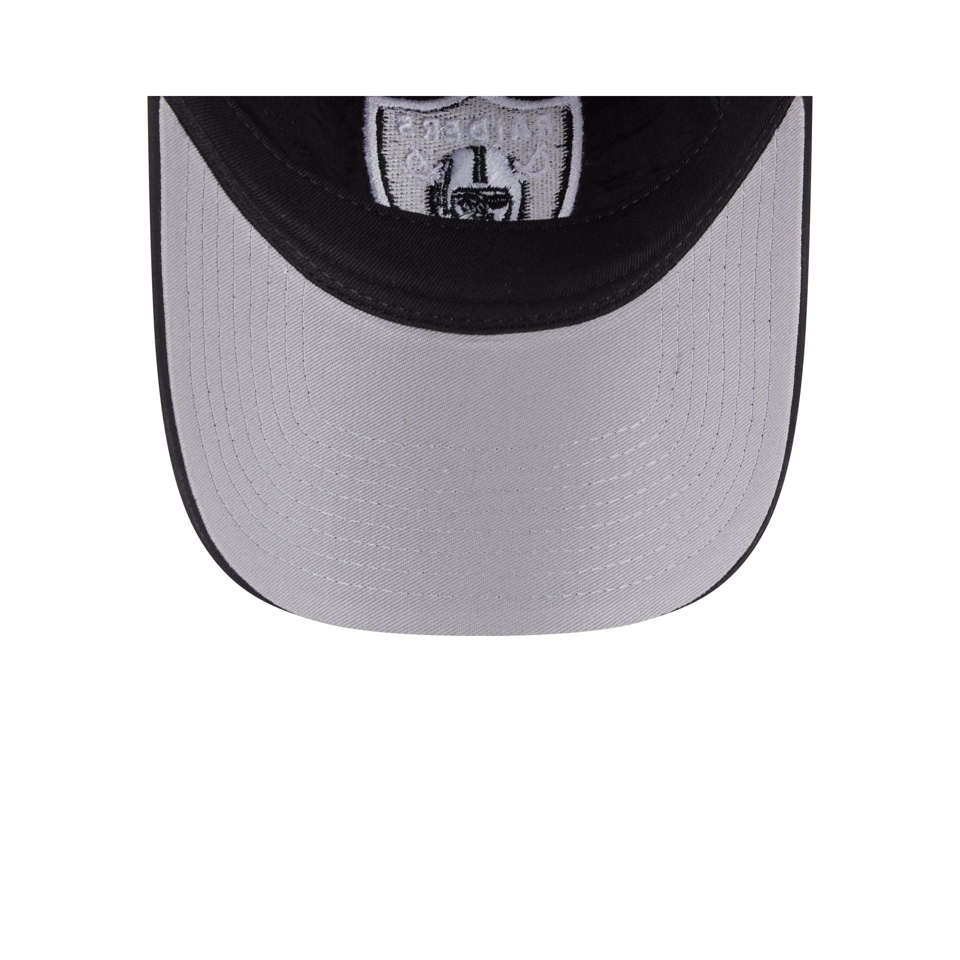 Las Vegas Raiders Everyday Nylon Black 9TWENTY Adjustable Hat - Image 7