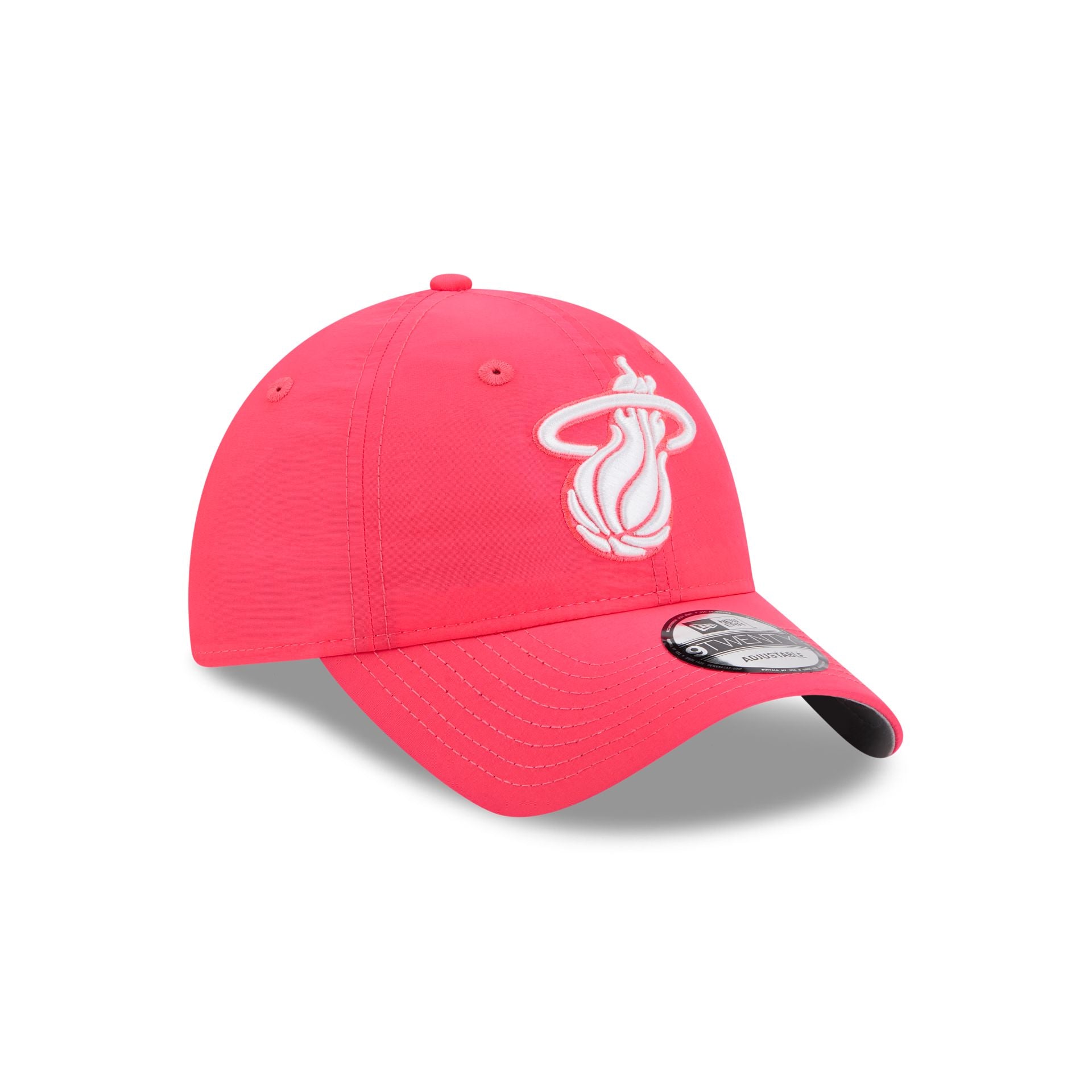Miami Heat Everyday Nylon Pink 9TWENTY Adjustable Hat - Image 3