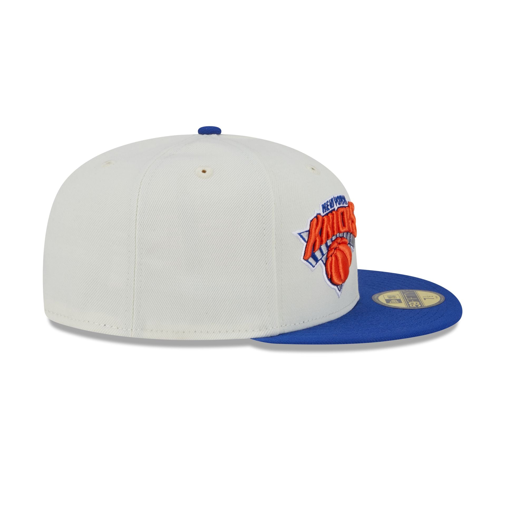 New York Knicks Jalen Brunson Chrome White 59FIFTY Fitted Hat - Image 5