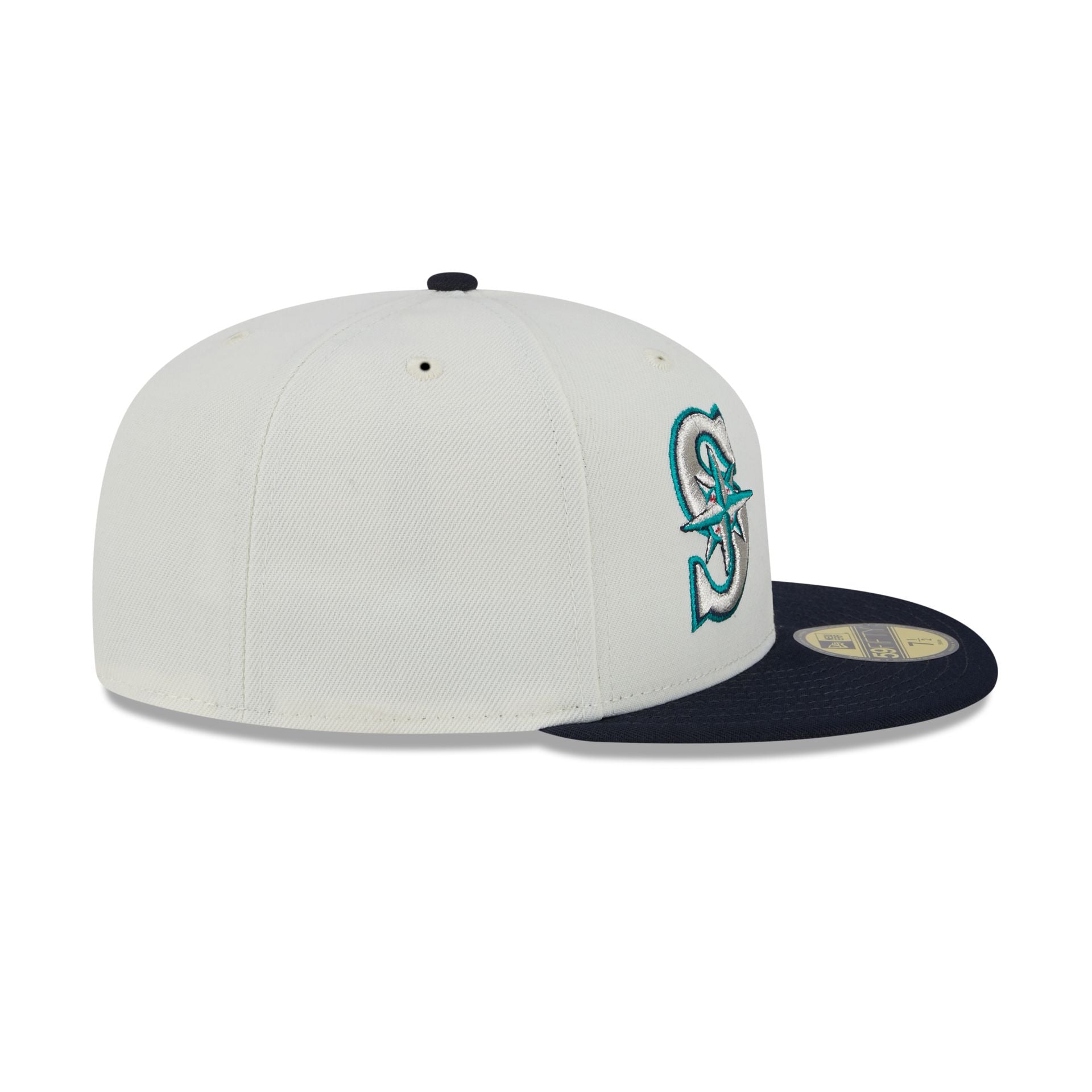 Seattle Mariners Ken Griffey Jr. Chrome White 59FIFTY Fitted Hat - Image 5