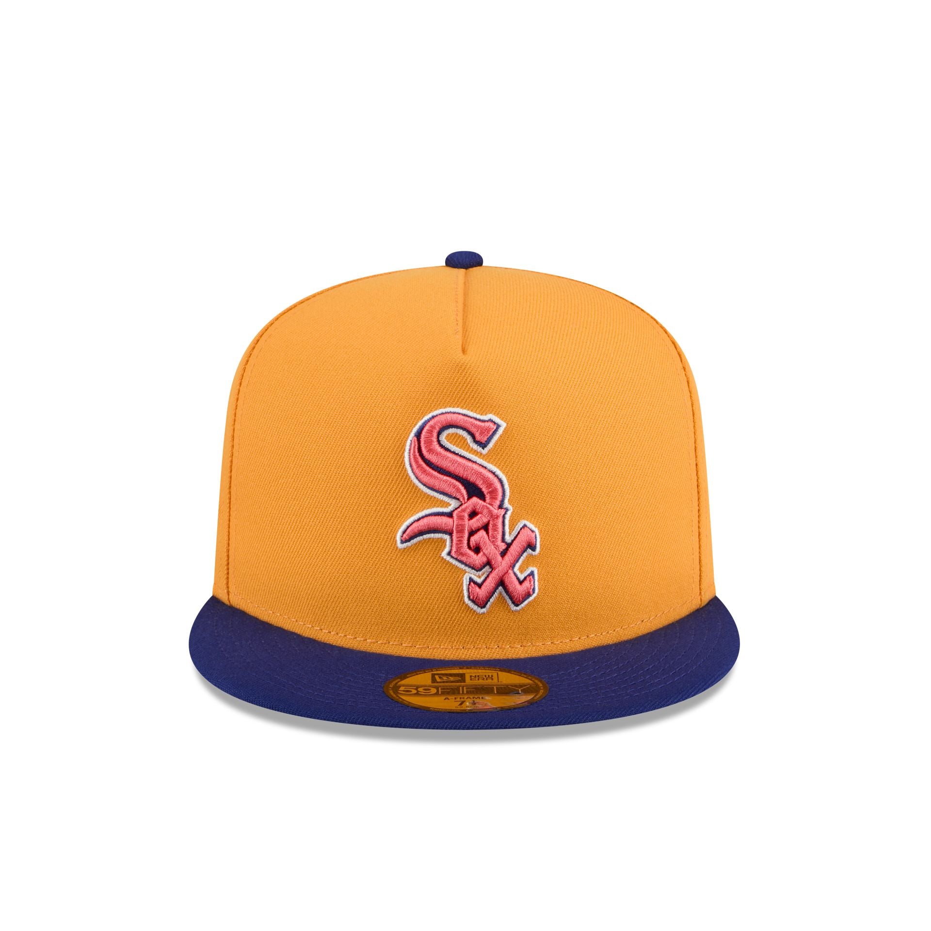 Chicago White Sox Gold 59FIFTY A-Frame Fitted Hat - Image 2