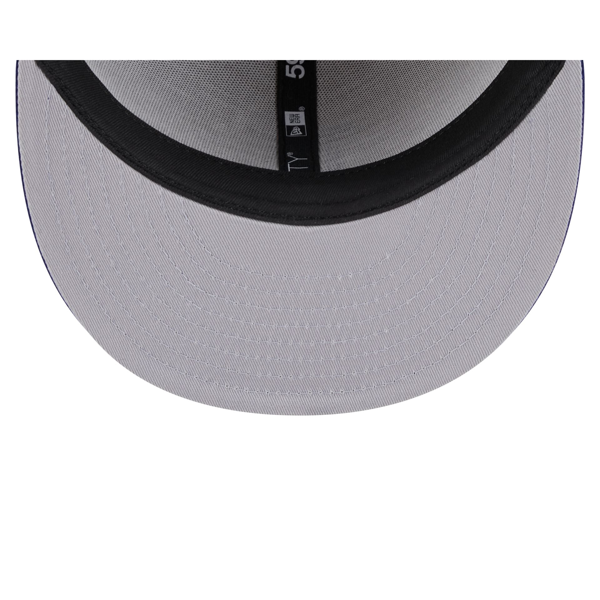 Los Angeles Dodgers Herringbone Moon 59FIFTY Fitted Hat - Image 7