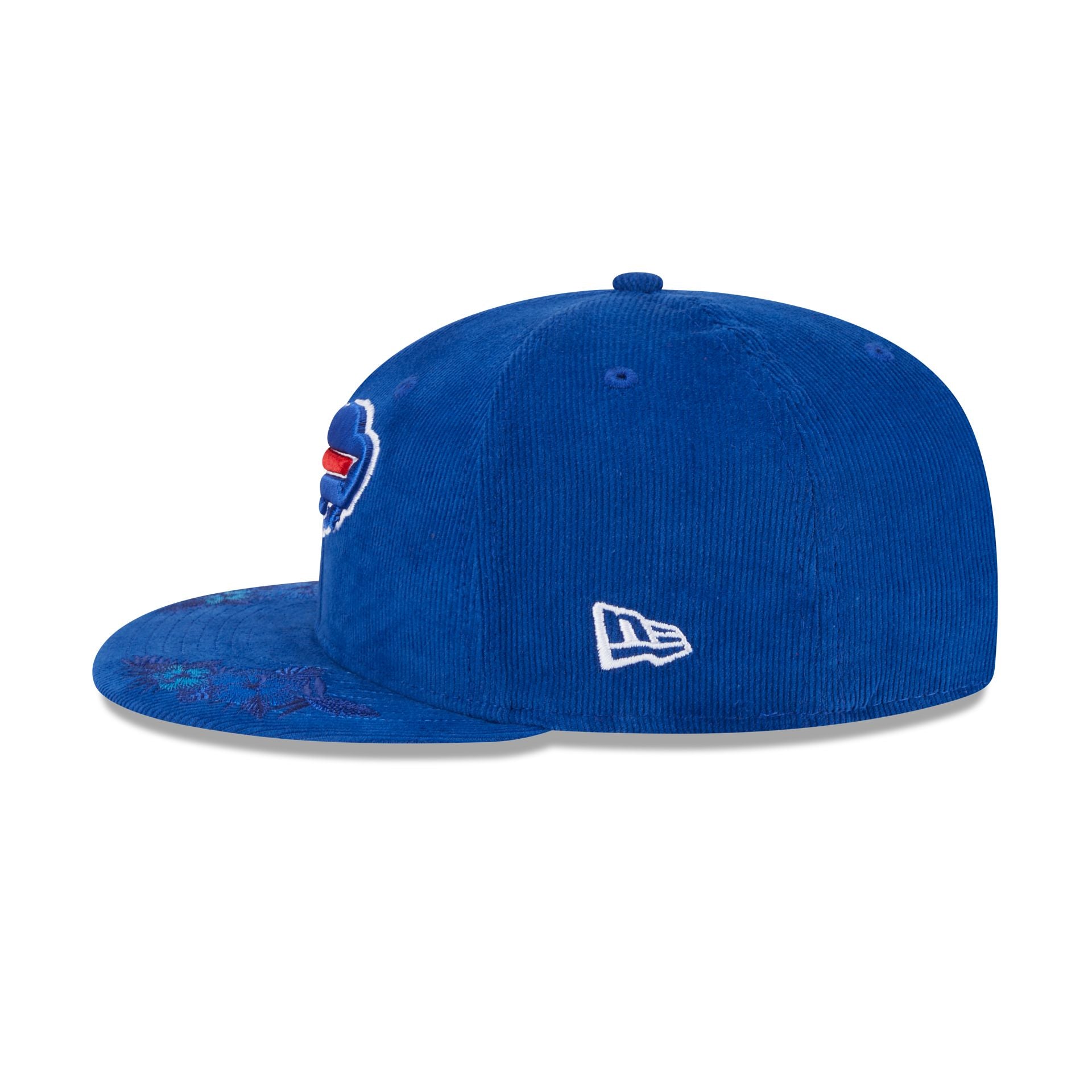 Just Caps Floral Corduroy Buffalo Bills 59FIFTY Fitted Hat - Image 4