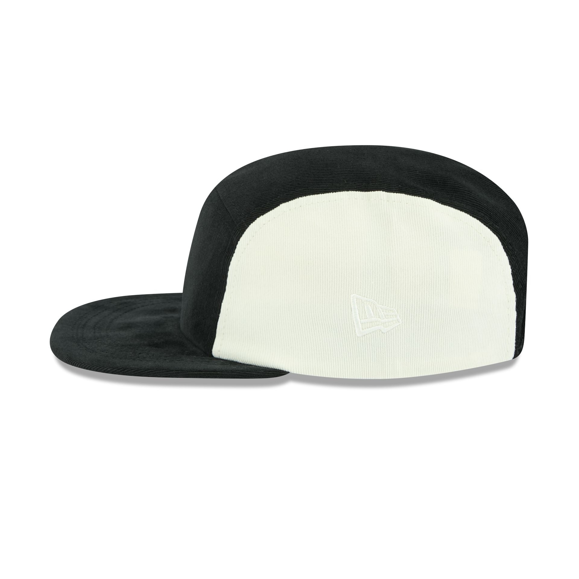 New Era Cap Black White Cord Camper Strapback Hat - Image 4
