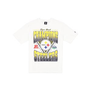 Pittsburgh Steelers Sport Classics Washed Optic White T-Shirt
