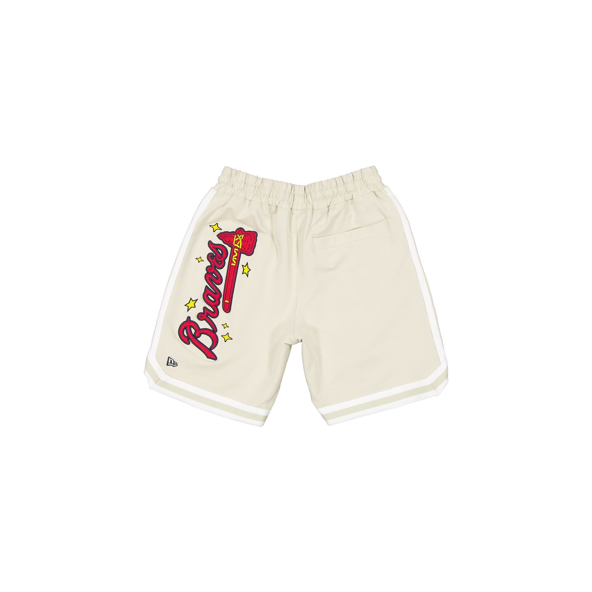 Atlanta Braves Stone Logo Select Shorts - Image 3
