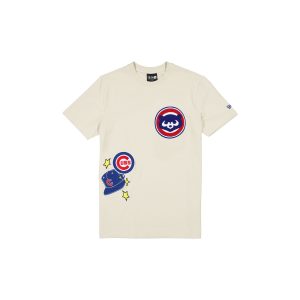 Chicago Cubs Stone Logo Select T-Shirt