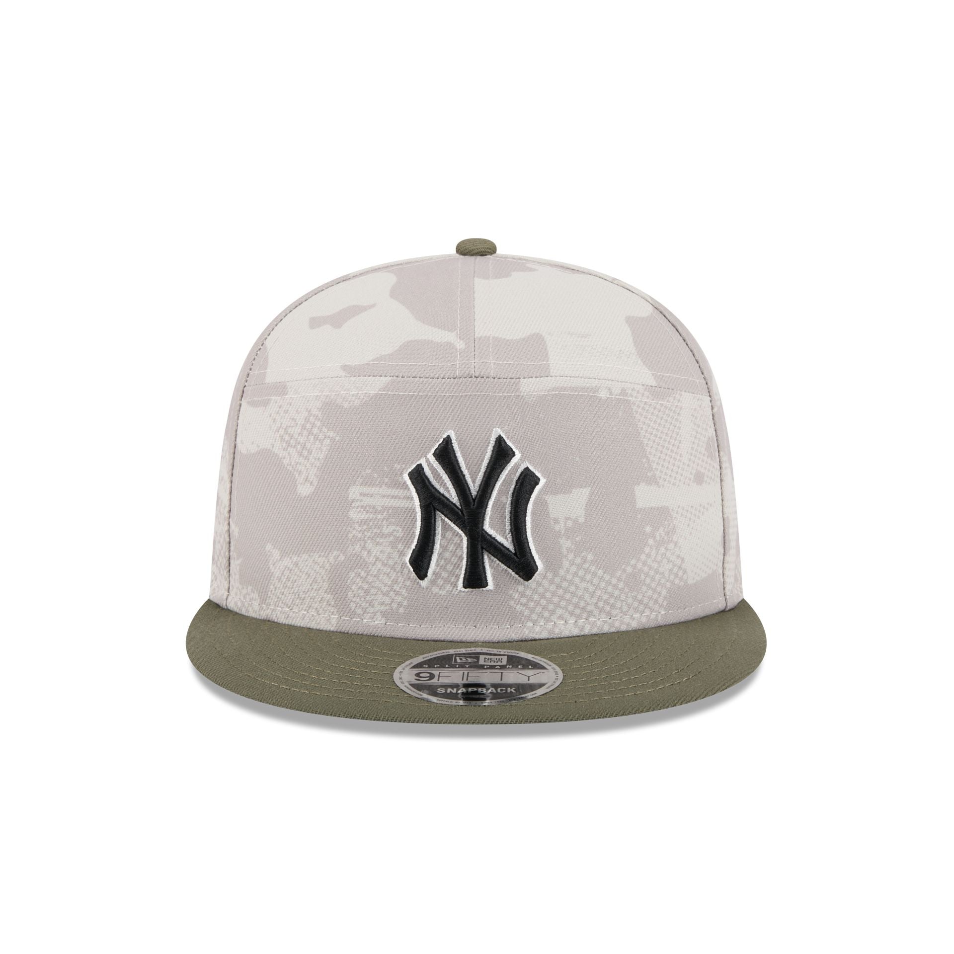 New York Yankees Armed Forces Day 2025 Split Panel 9FIFTY Snapback Hat - Image 2