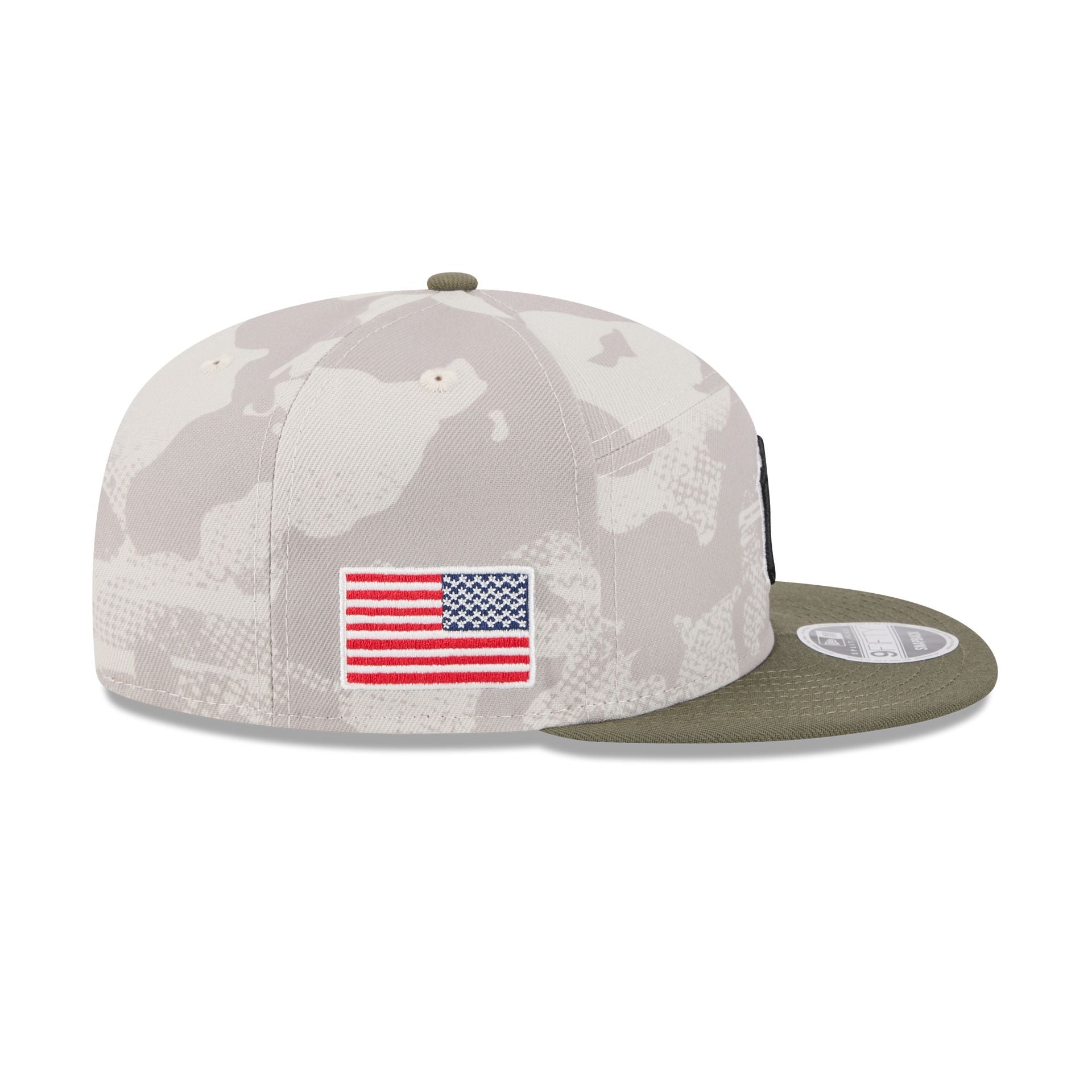 New York Yankees Armed Forces Day 2025 Split Panel 9FIFTY Snapback Hat - Image 4