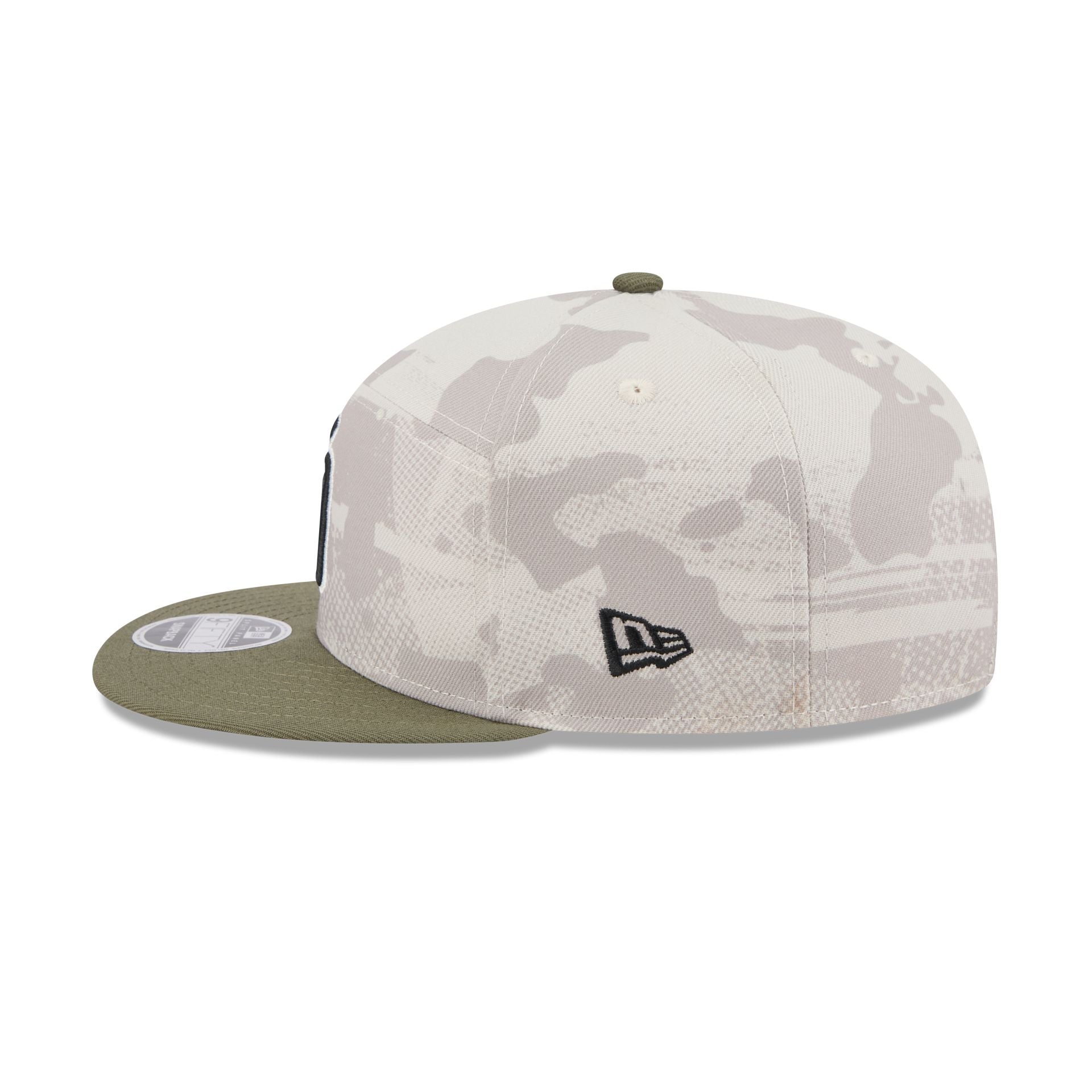 San Diego Padres Armed Forces Day 2025 Split Panel 9FIFTY Snapback Hat - Image 5