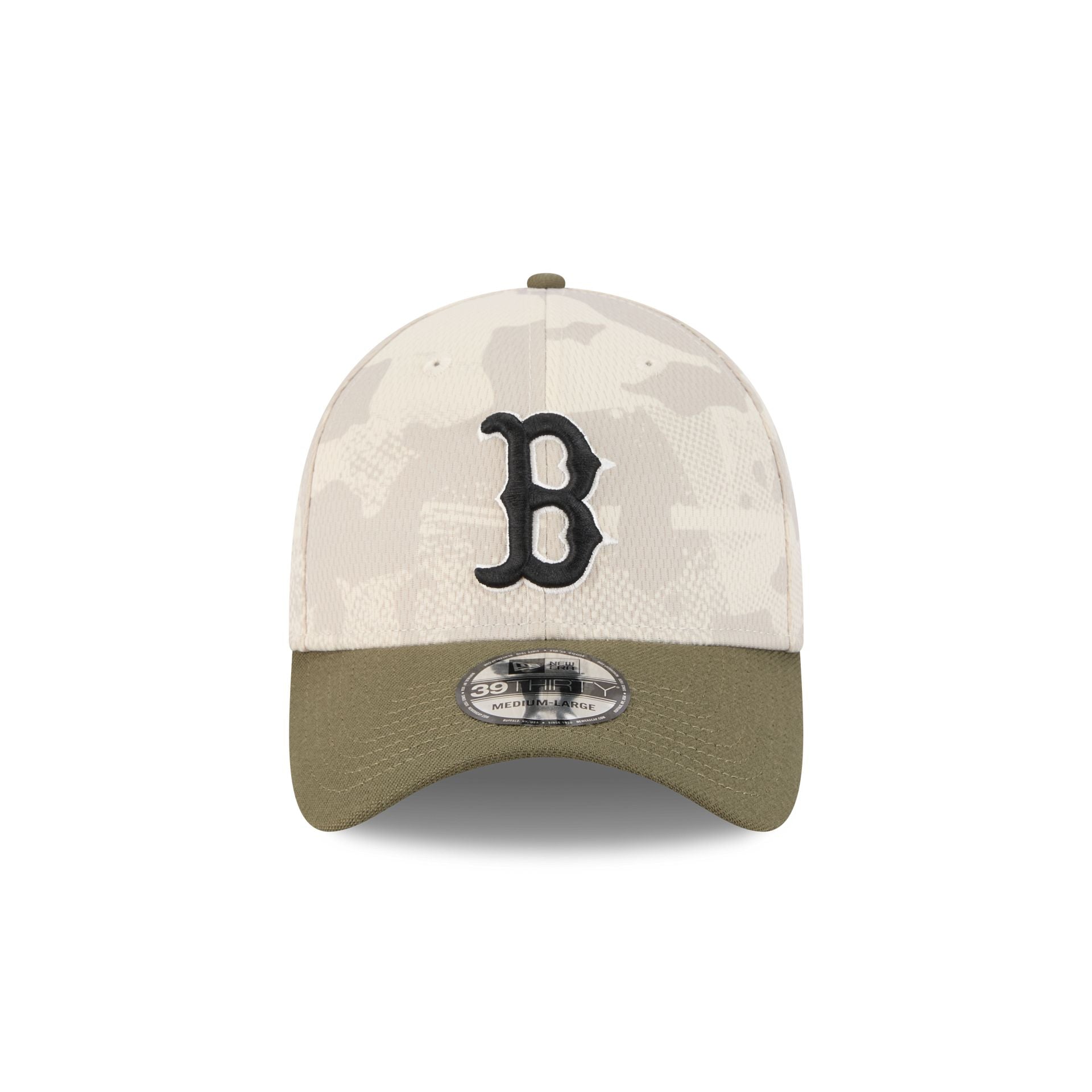 Boston Red Sox Armed Forces Day 2025 39THIRTY Stretch Fit Hat - Image 2