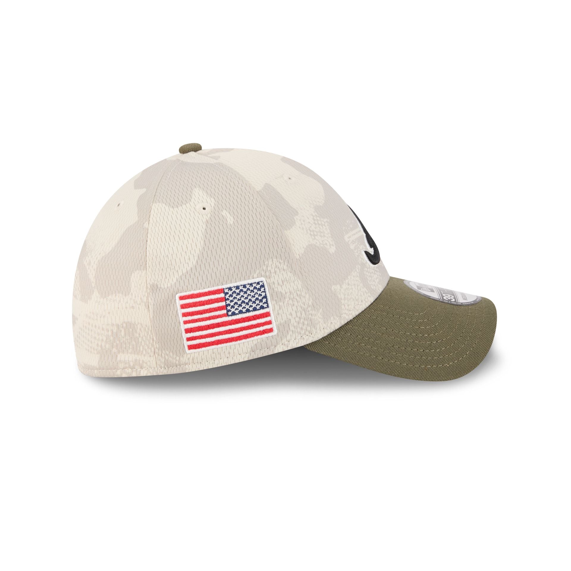 Atlanta Braves Armed Forces Day 2025 39THIRTY Stretch Fit Hat - Image 4