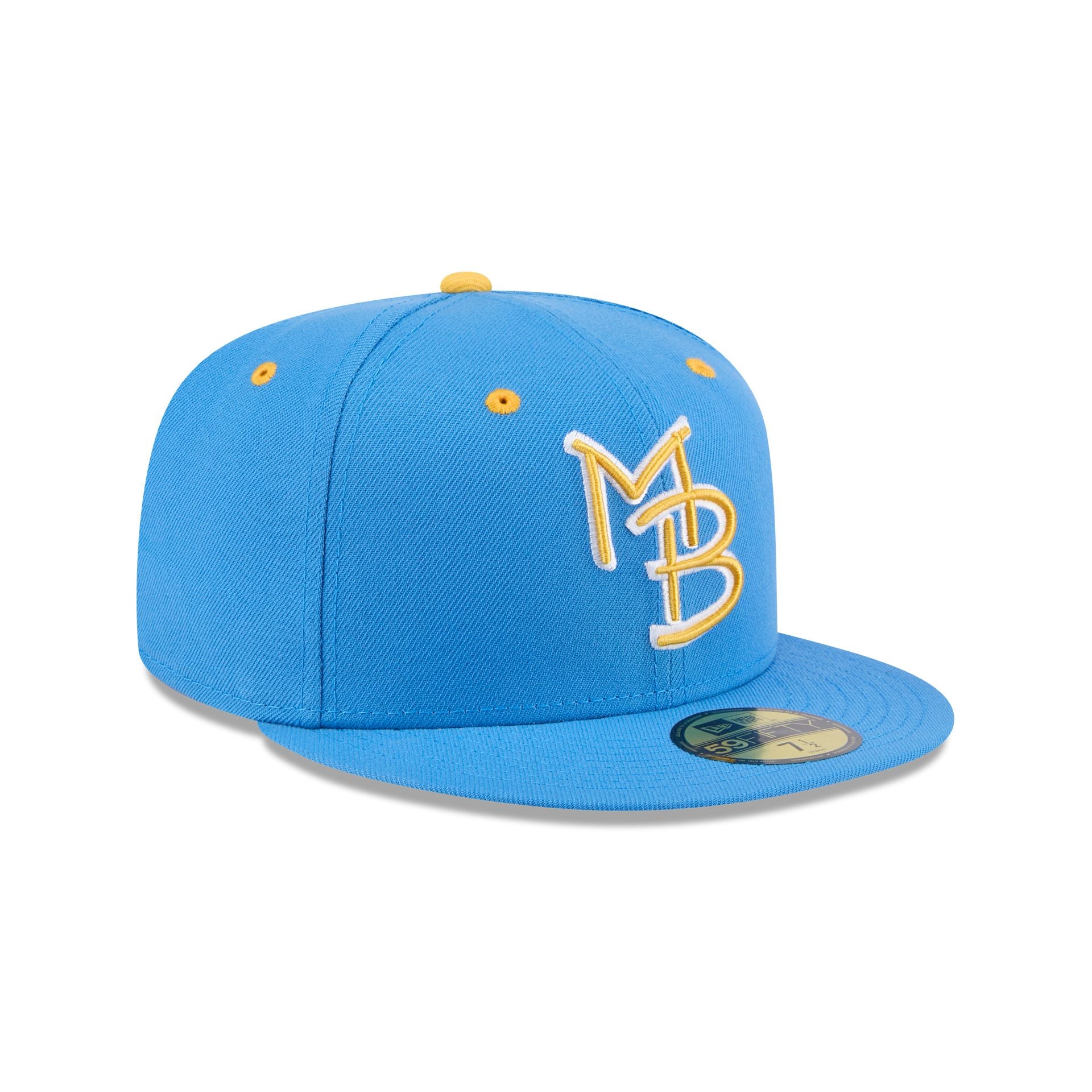 Myrtle Beach Pelicans Authentic Collection 59FIFTY Fitted Hat - Image 3