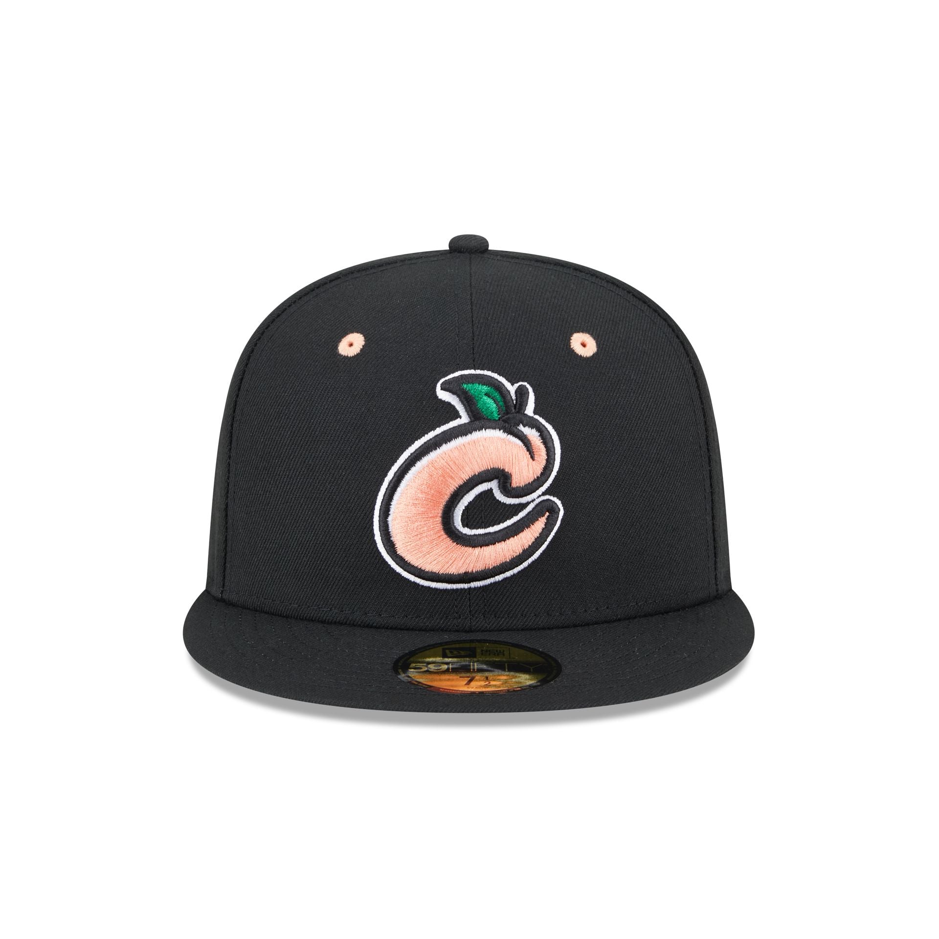 Columbus Clingstones Alternate Black 59FIFTY Fitted Hat - Image 2