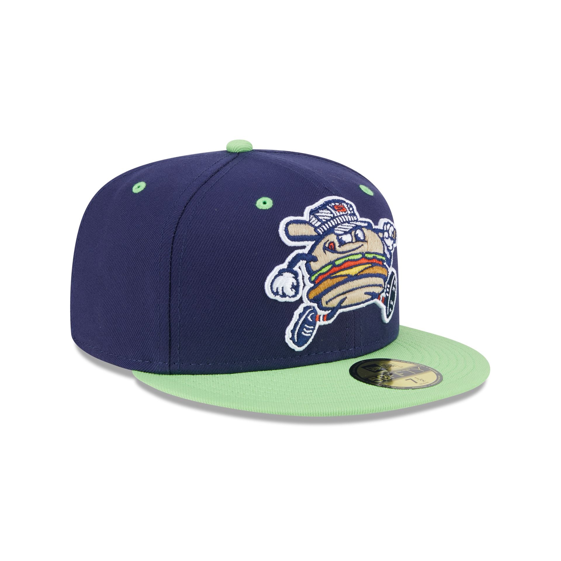 Hub City Spartanburgers Alt 1 59FIFTY Fitted Hat - Image 3