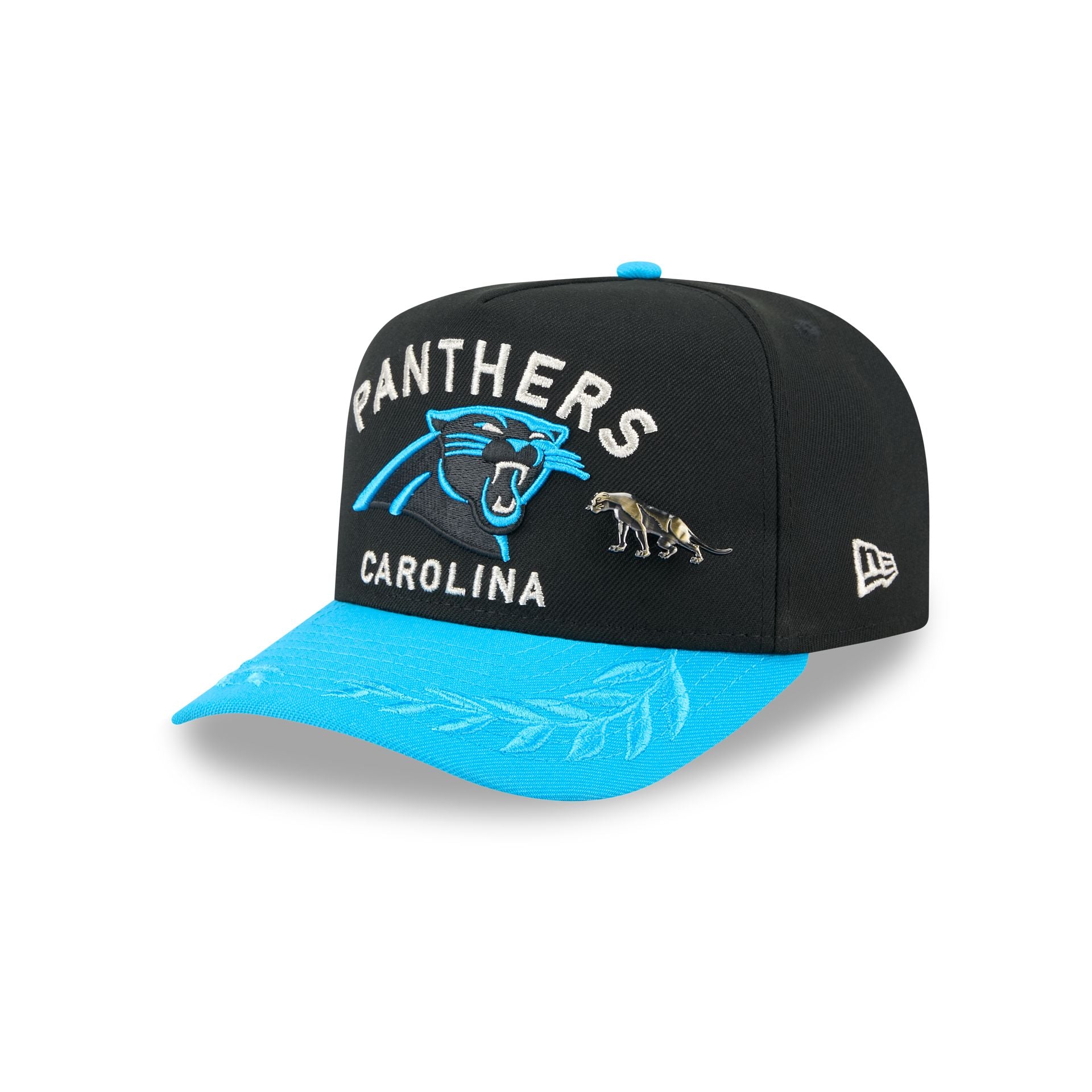 Carolina Panthers 2025 Draft Black 59FIFTY A-Frame Fitted Hat