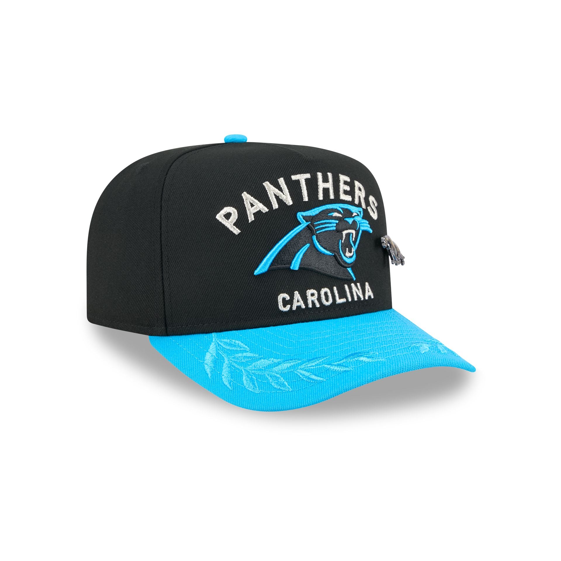 Carolina Panthers 2025 Draft Black 59FIFTY A-Frame Fitted Hat - Image 3