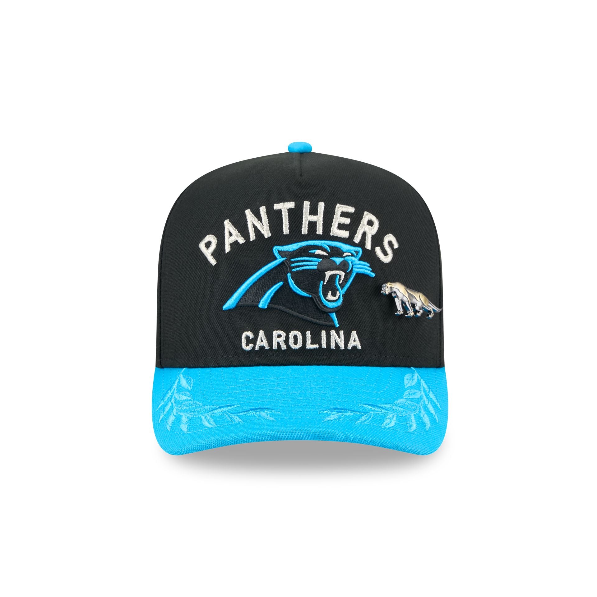 Carolina Panthers 2025 Draft Black 59FIFTY A-Frame Fitted Hat - Image 2