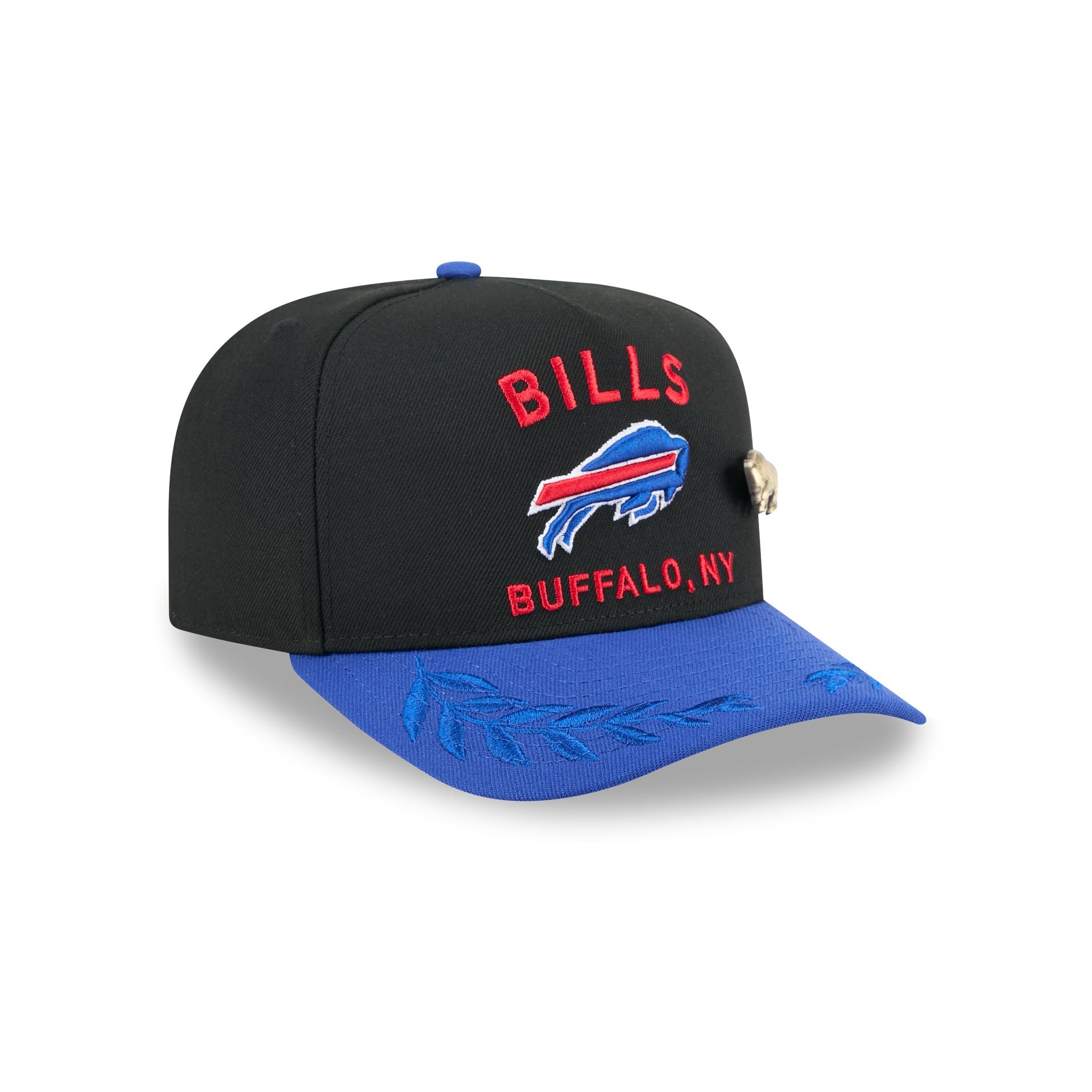 Buffalo Bills 2025 Draft Black 59FIFTY A-Frame Fitted Hat - Image 3