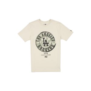 Los Angeles Dodgers Armed Forces Day 2025 Stone T-Shirt