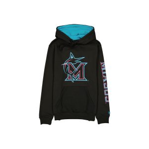 Miami Marlins City Connect Black Hoodie
