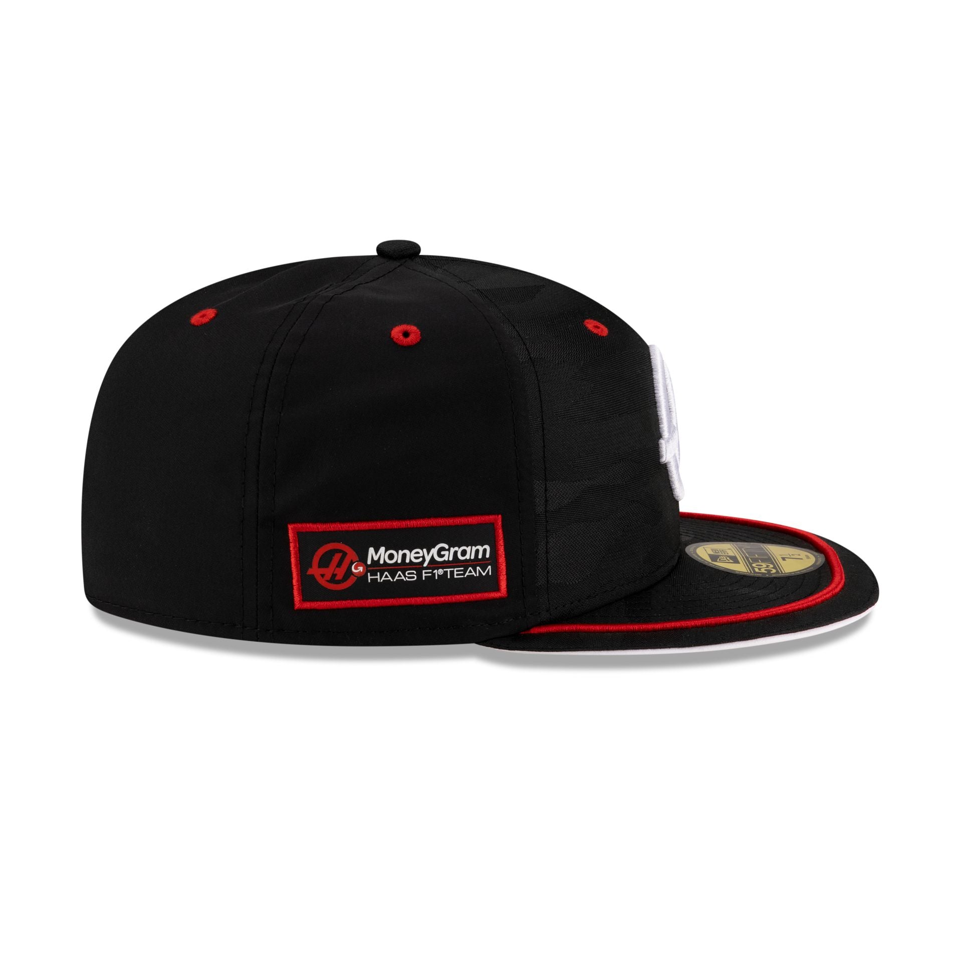 MoneyGram Haas F1 Team Black Camo 59FIFTY Fitted Hat - Image 4