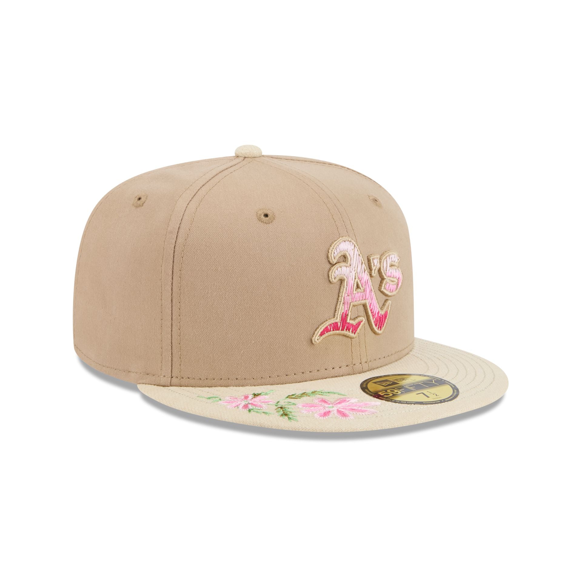 Athletics Hand Stitched Floral 59FIFTY Fitted Hat - Image 3