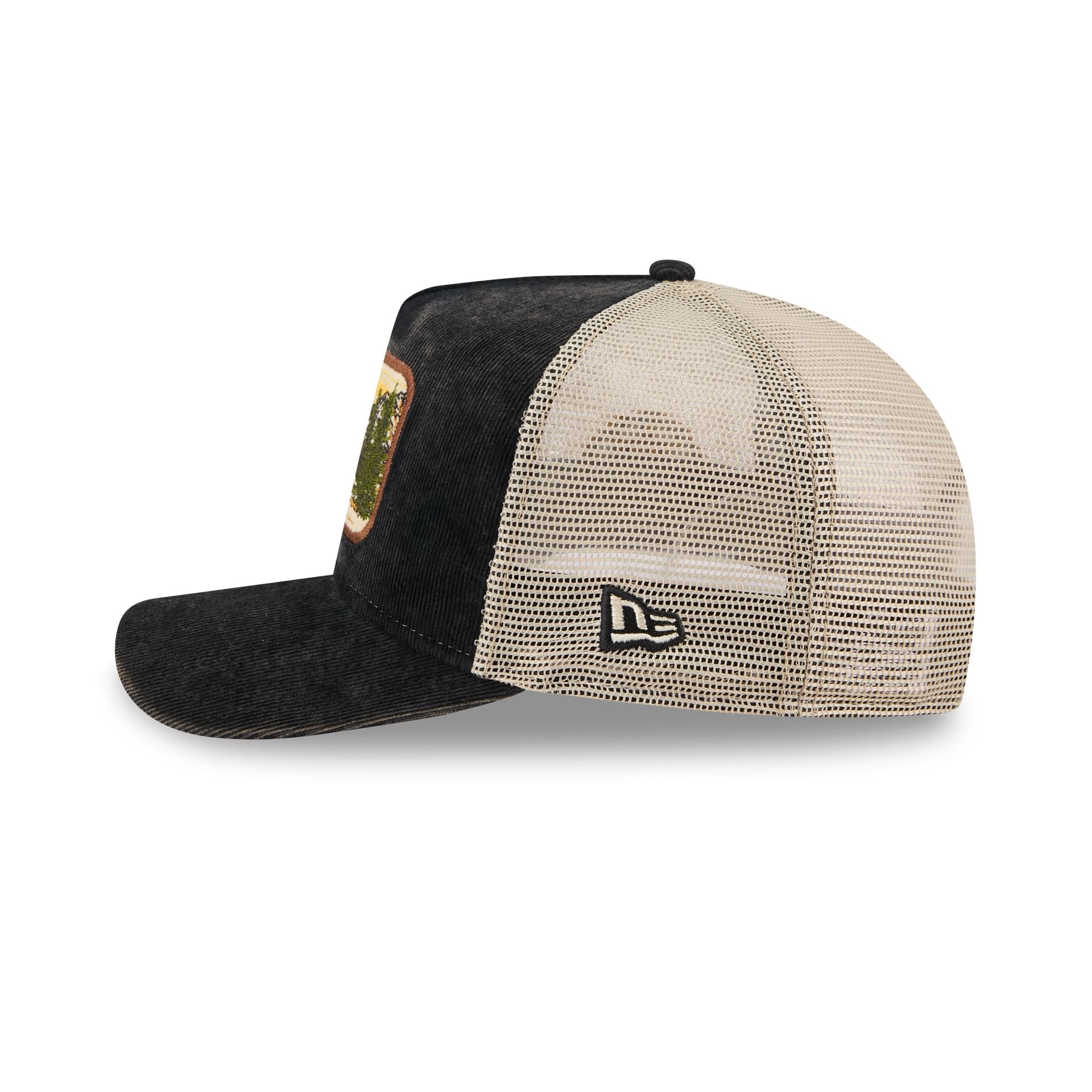 Boston Bruins Vintage Landscape 9FIFTY A-Frame Trucker Hat - Image 5