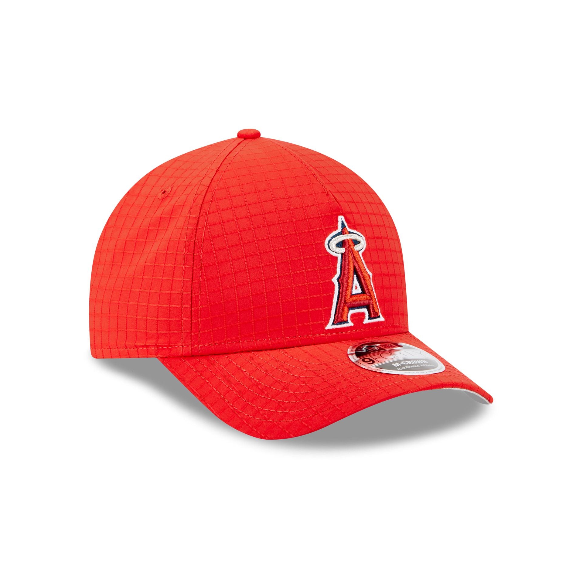 Los Angeles Angels Ripstop 9FORTY M-Crown A-Frame Snapback Hat - Image 3