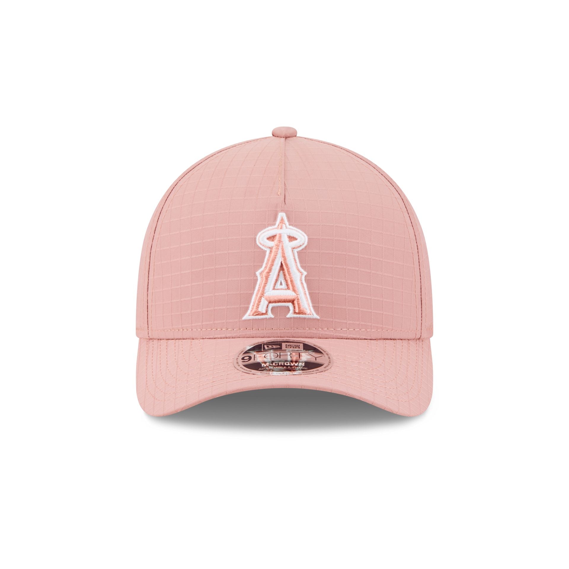 Los Angeles Angels Pink Ripstop 9FORTY M-Crown A-Frame Snapback Hat - Image 2