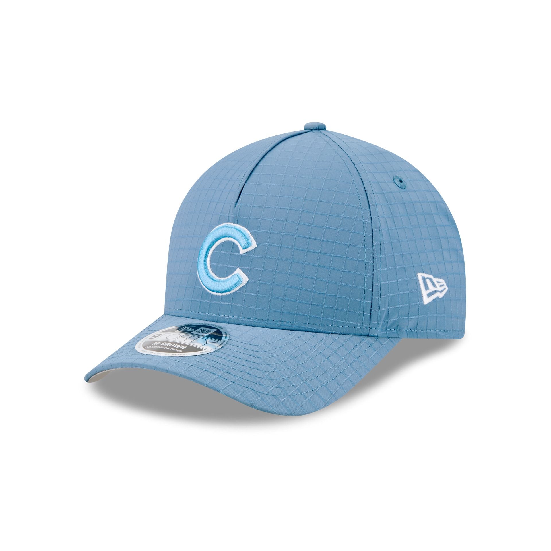 Chicago Cubs Blue Ripstop 9FORTY M-Crown A-Frame Snapback Hat