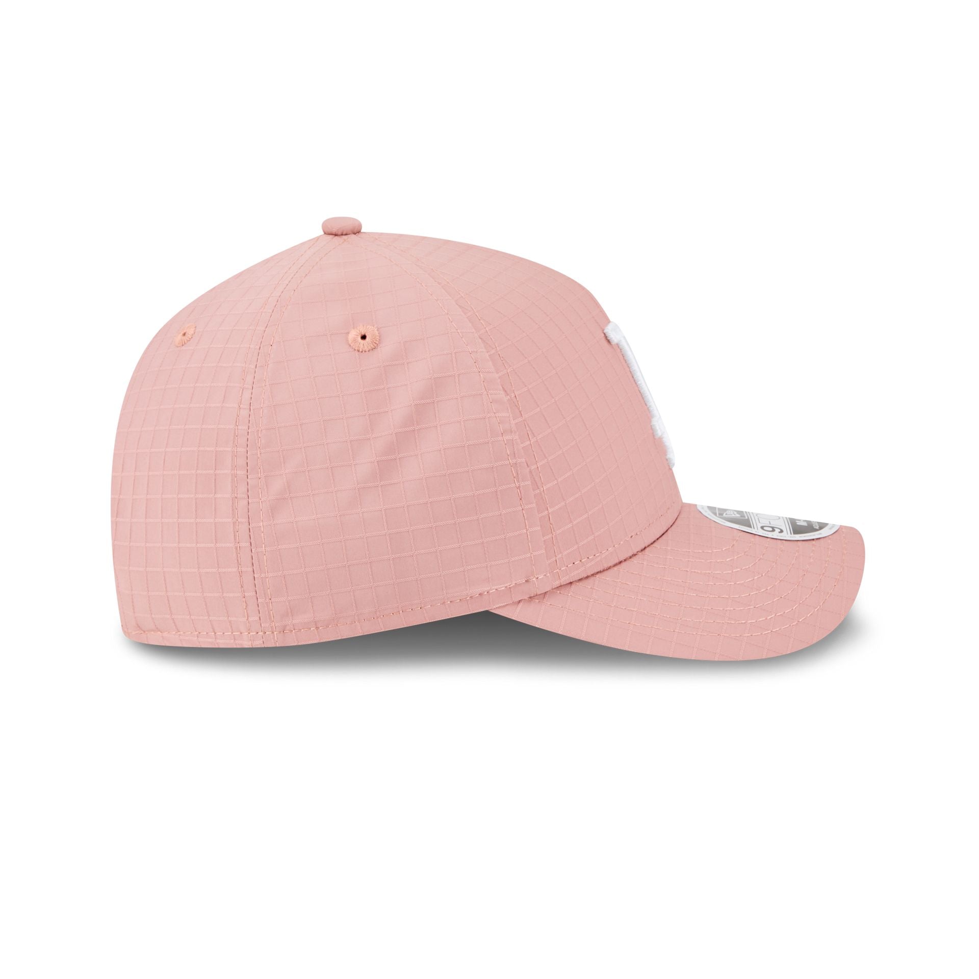 Los Angeles Dodgers Pink Ripstop 9FORTY M-Crown A-Frame Snapback Hat - Image 5