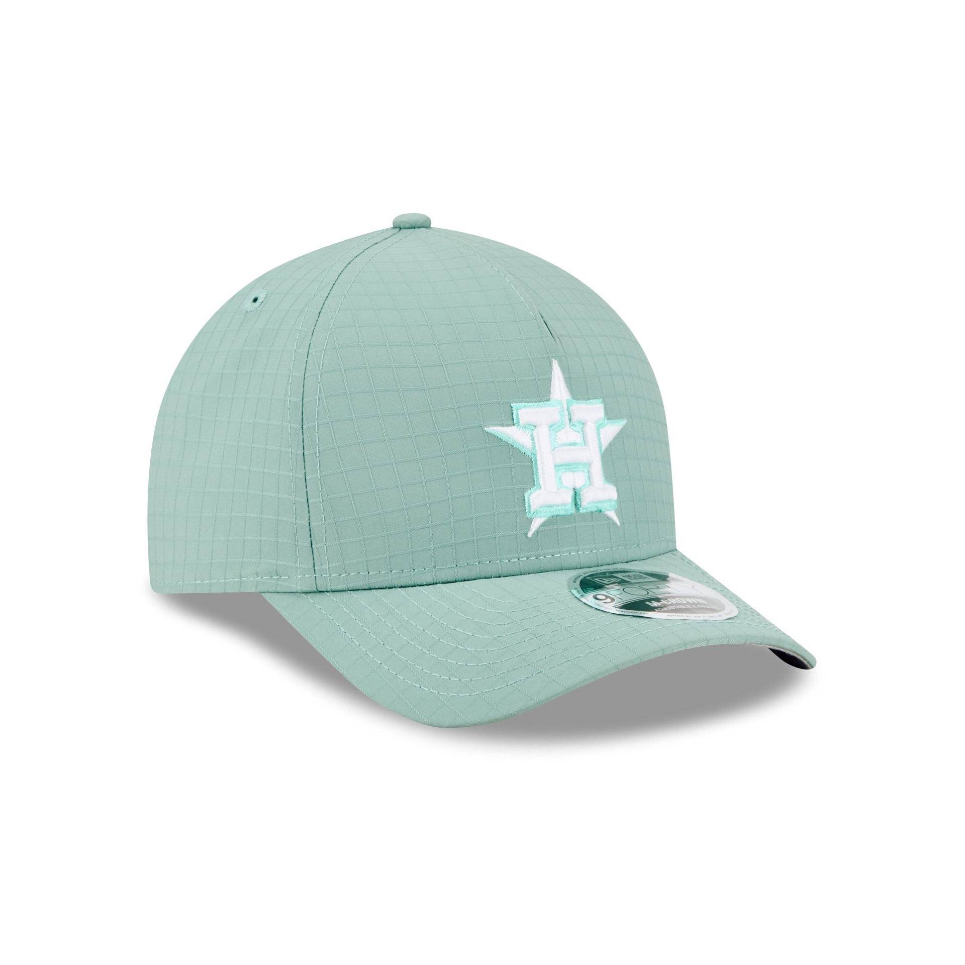Houston Astros Green Ripstop 9FORTY M-Crown A-Frame Snapback Hat - Image 3